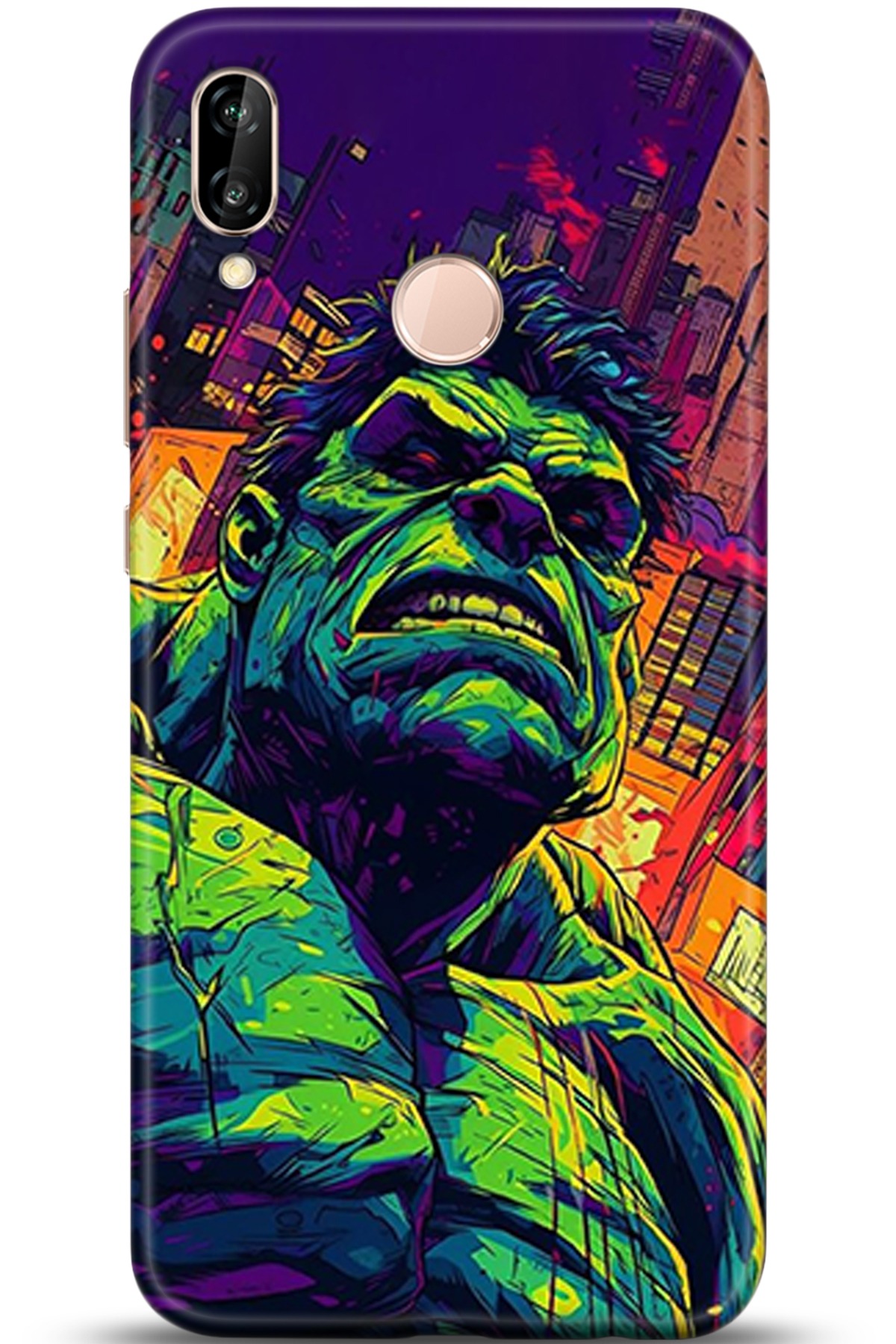 Huawei P20 Lite Uyumlu Kılıf HD Baskılı Kılıf - Followed Institution 5365