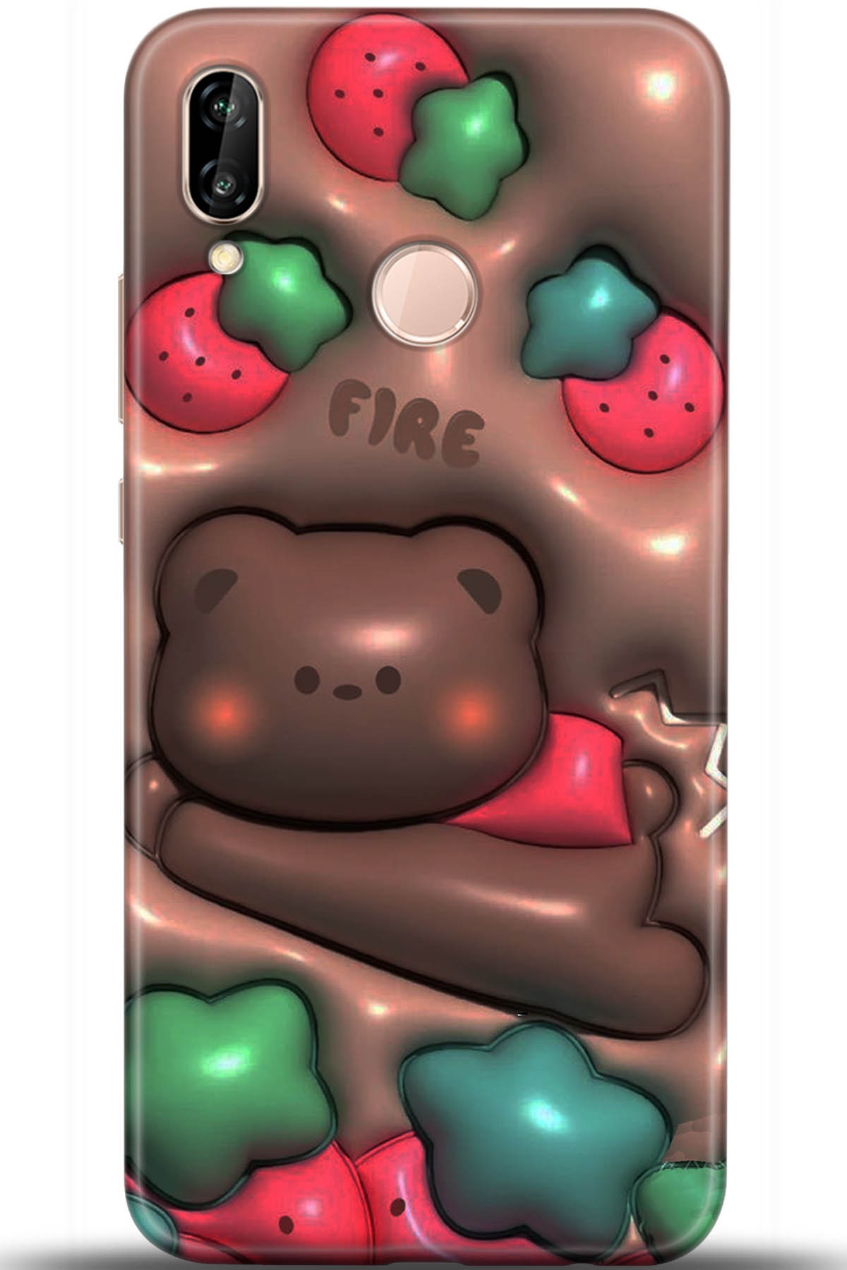 Huawei P20 Lite Uyumlu Kılıf HD Baskılı Kılıf - Followed Institution 5371