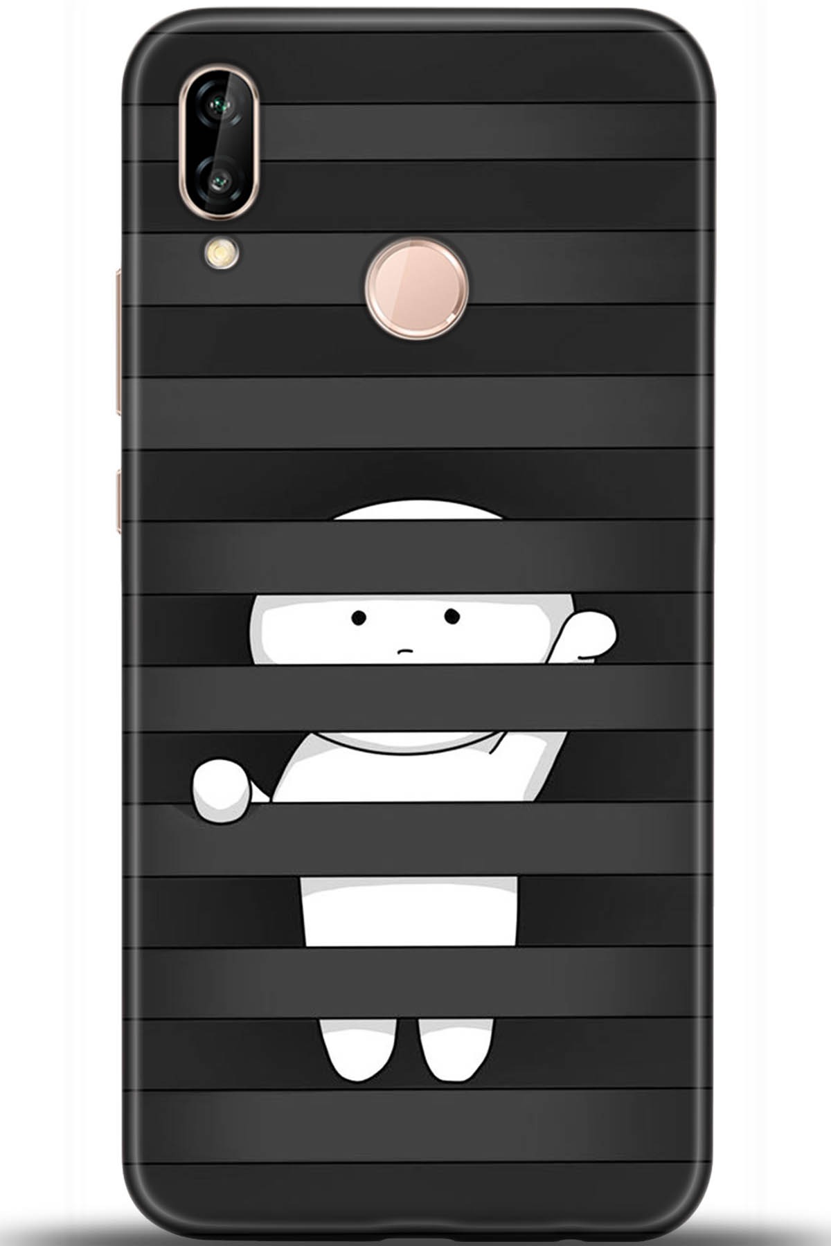 Huawei P20 Lite Uyumlu Kılıf HD Baskılı Kılıf - Followed Institution 5478