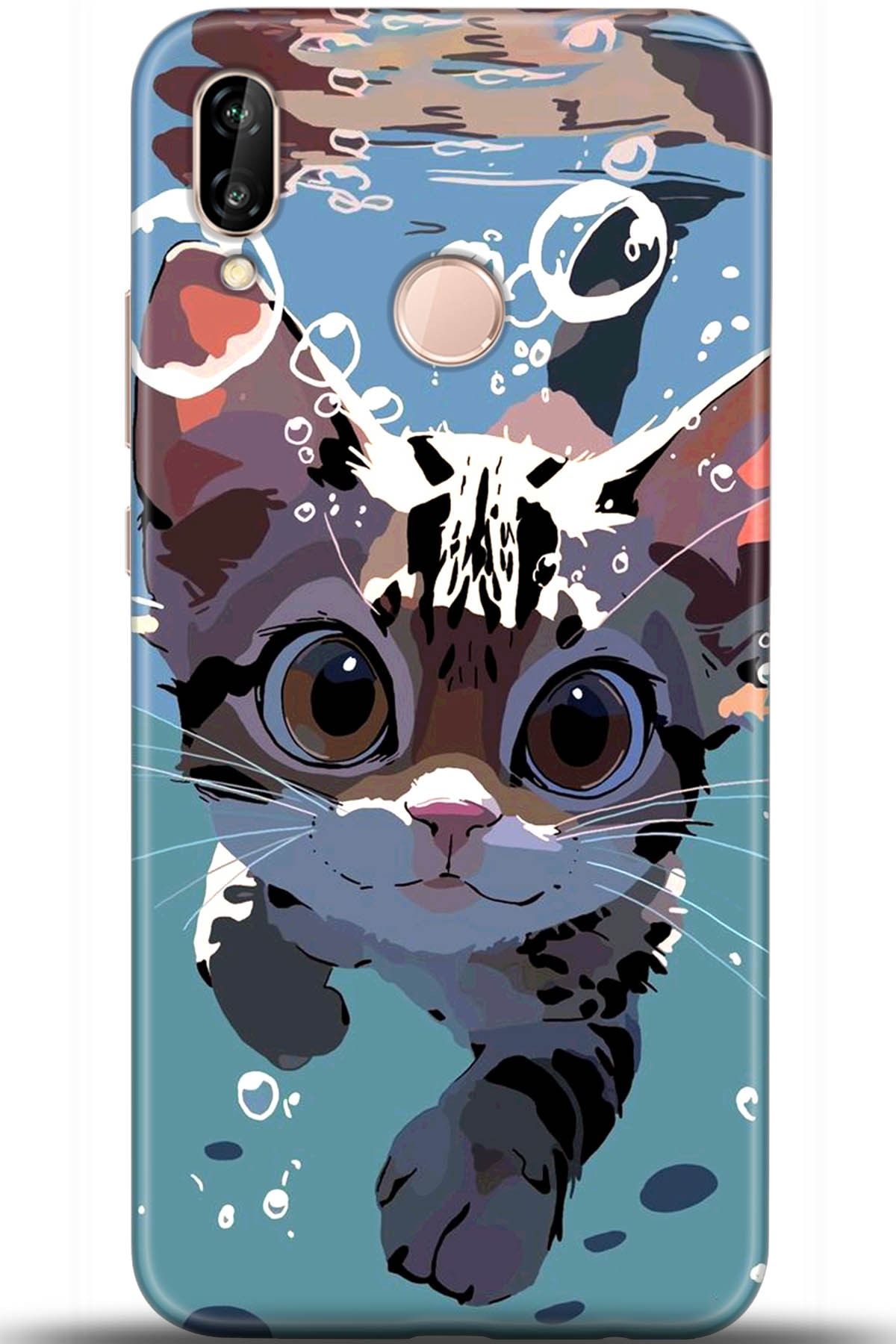 Huawei P20 Lite Uyumlu Kılıf HD Baskılı Kılıf - Followed Institution 5557