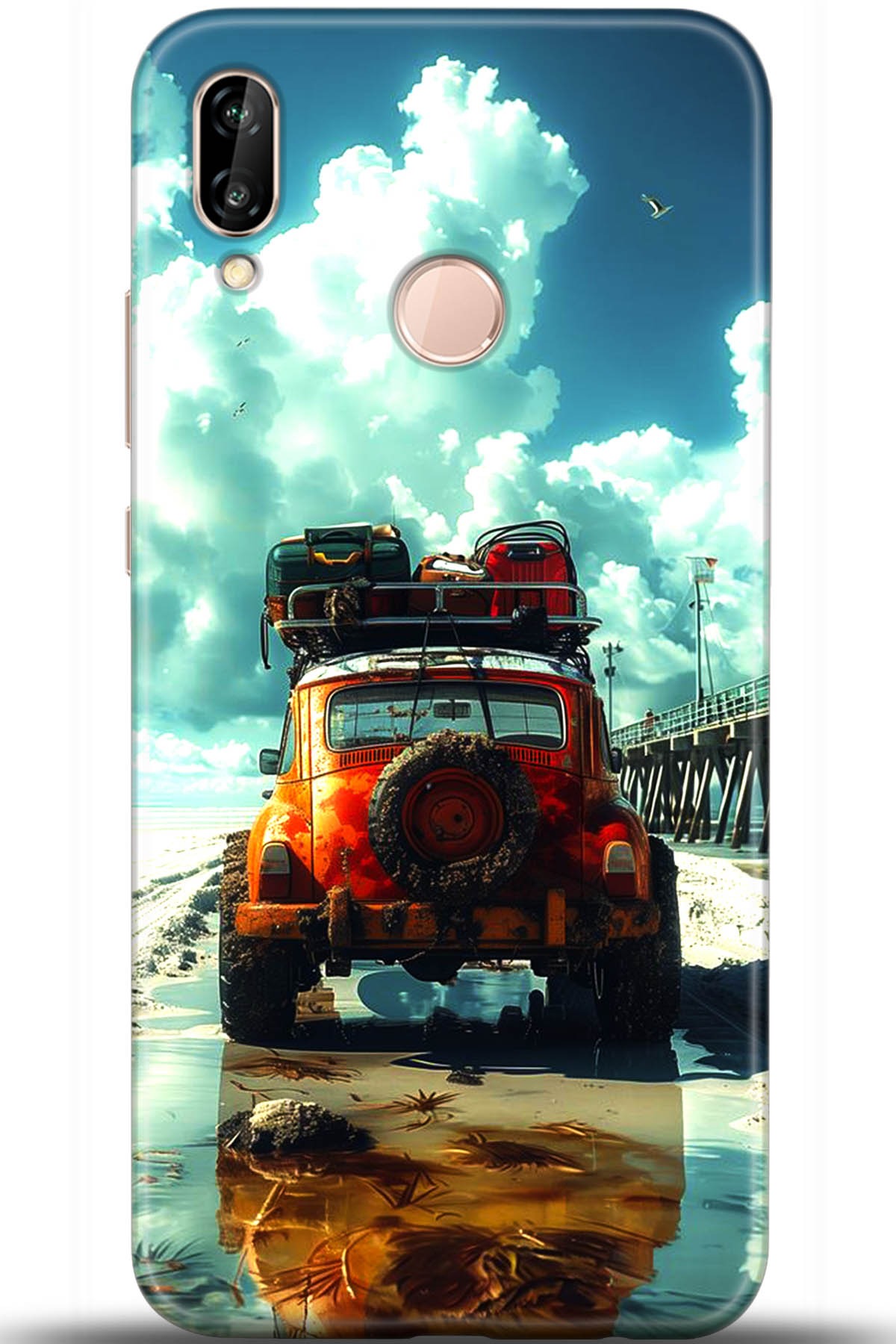 Huawei P20 Lite Uyumlu Kılıf HD Baskılı Kılıf - Followed Institution 5559