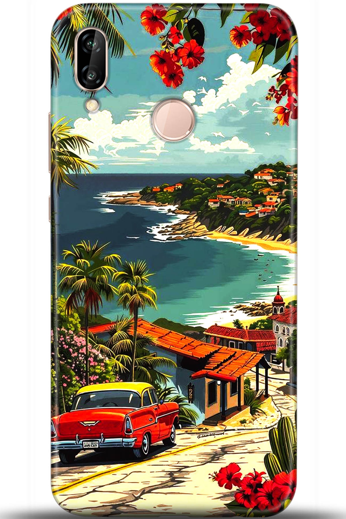 Huawei P20 Lite Uyumlu Kılıf HD Baskılı Kılıf - Followed Institution 5560