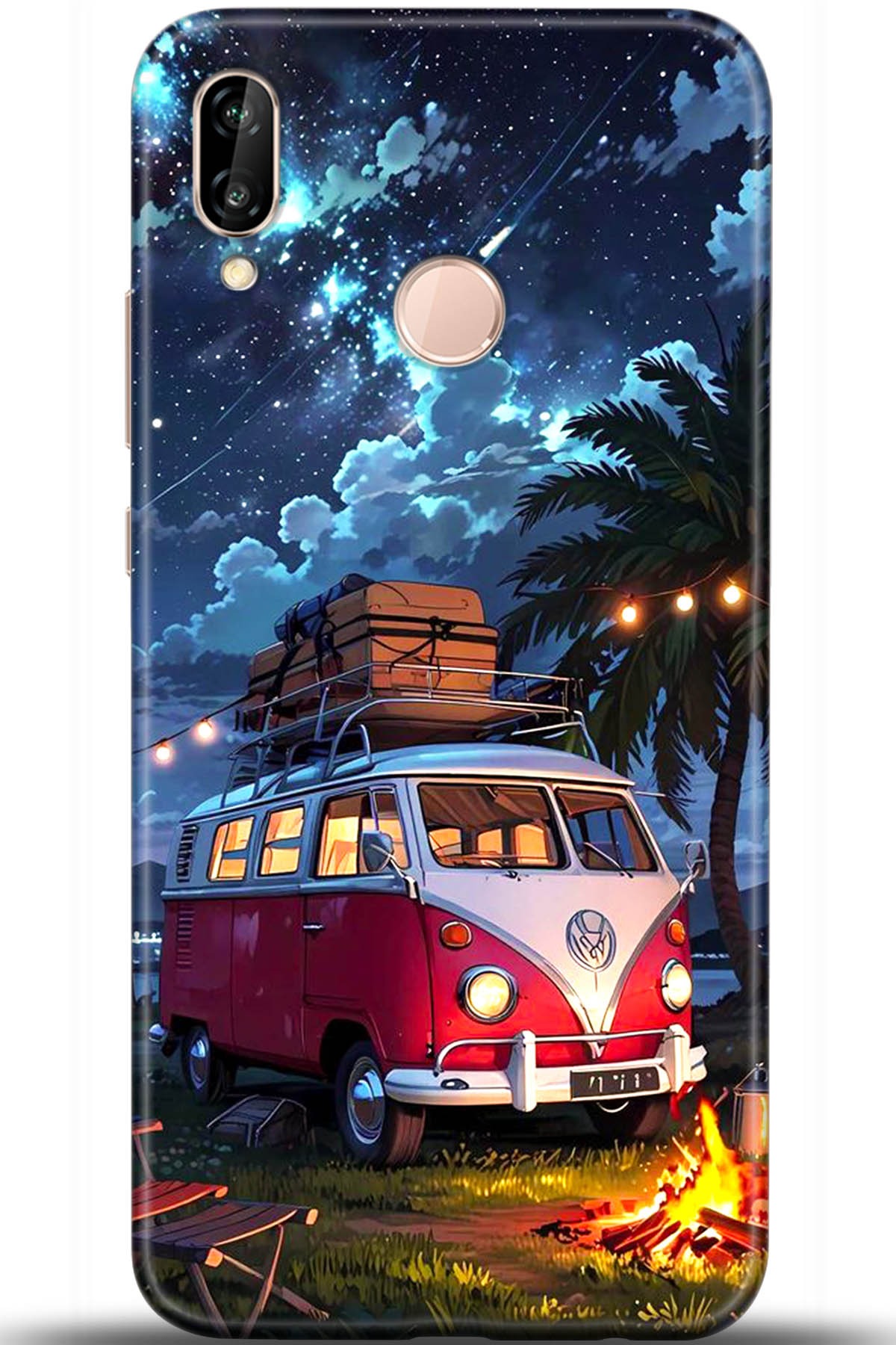 Huawei P20 Lite Uyumlu Kılıf HD Baskılı Kılıf - Followed Institution 5564