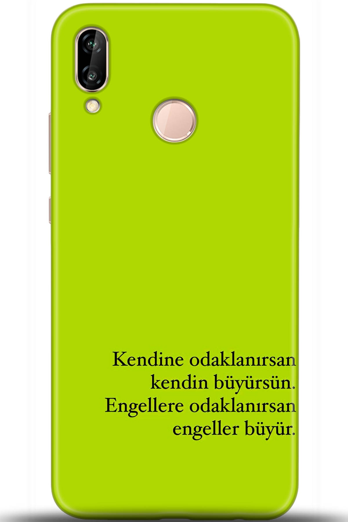 Huawei P20 Lite Uyumlu Kılıf HD Baskılı Kılıf - Followed Institution 5593