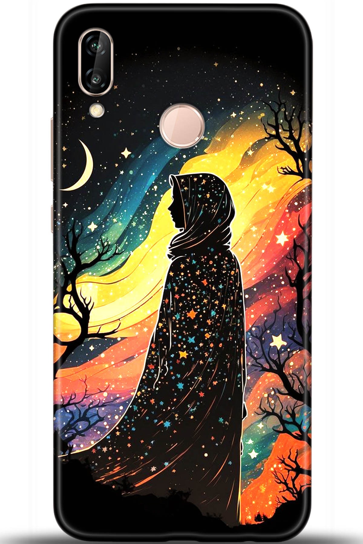 Huawei P20 Lite Uyumlu Kılıf HD Baskılı Kılıf - Followed Institution 5596