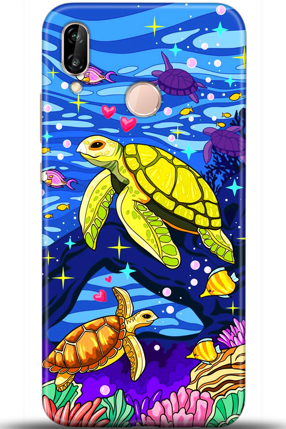 Huawei P20 Lite Uyumlu Kılıf HD Baskılı Kılıf - Followed Institution 5701