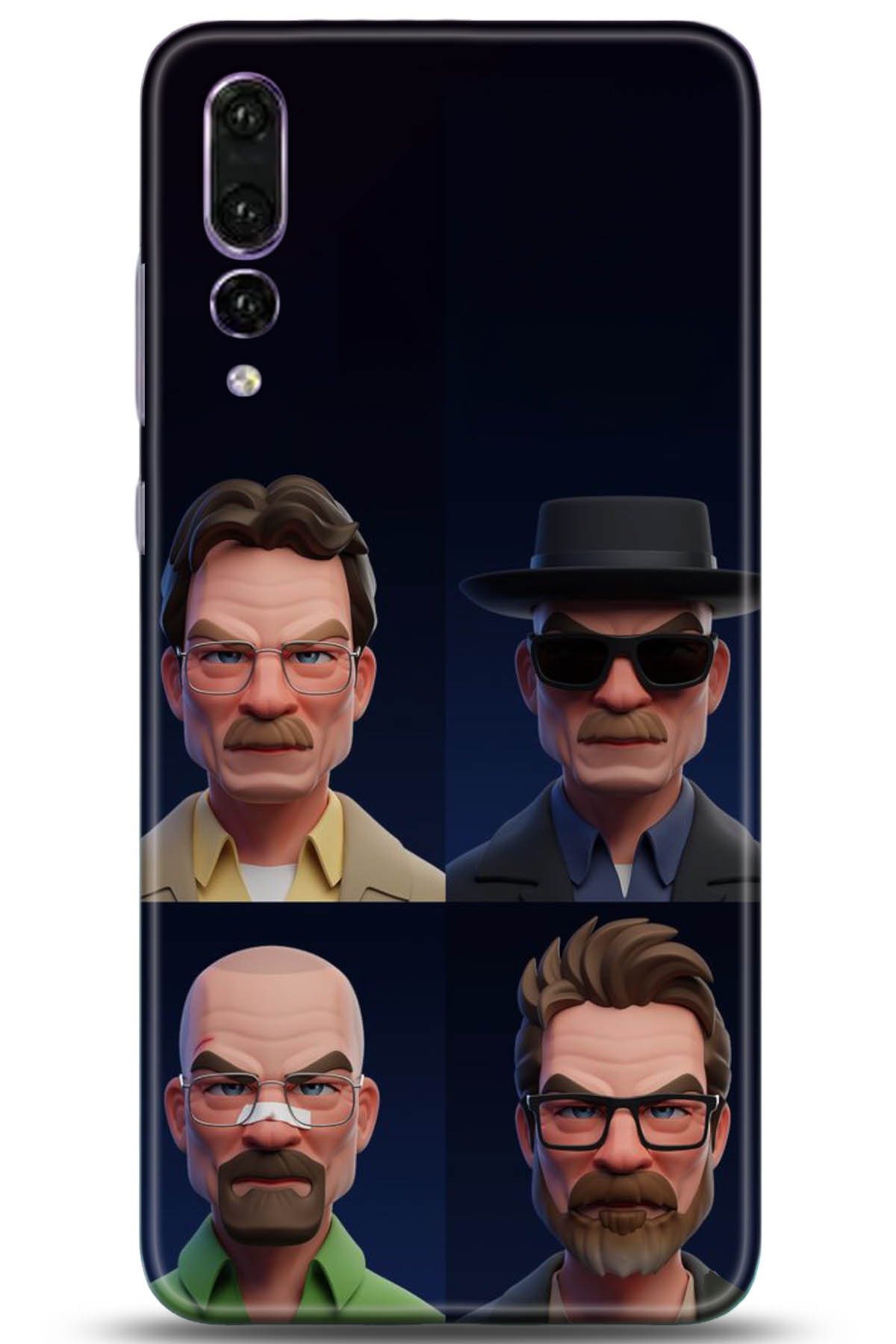 Huawei P20 Pro Uyumlu Kılıf HD Baskılı Kılıf - Followed Institution 5068