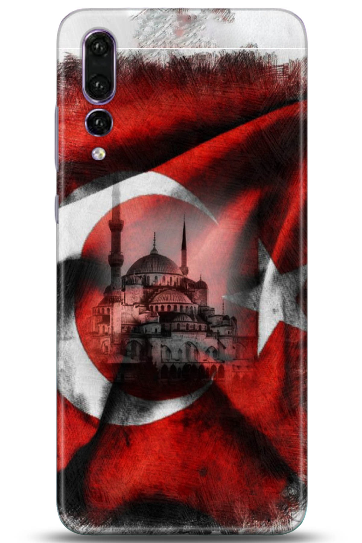 Huawei P20 Pro Uyumlu Kılıf HD Baskılı Kılıf - Followed Institution 5178