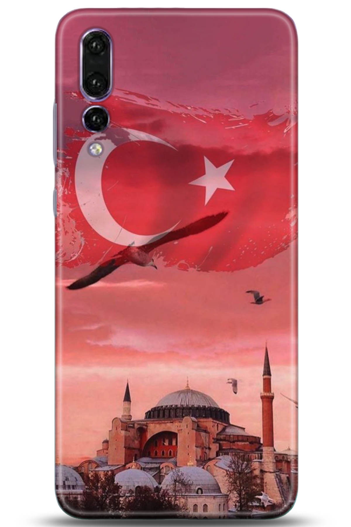 Huawei P20 Pro Uyumlu Kılıf HD Baskılı Kılıf - Followed Institution 5179