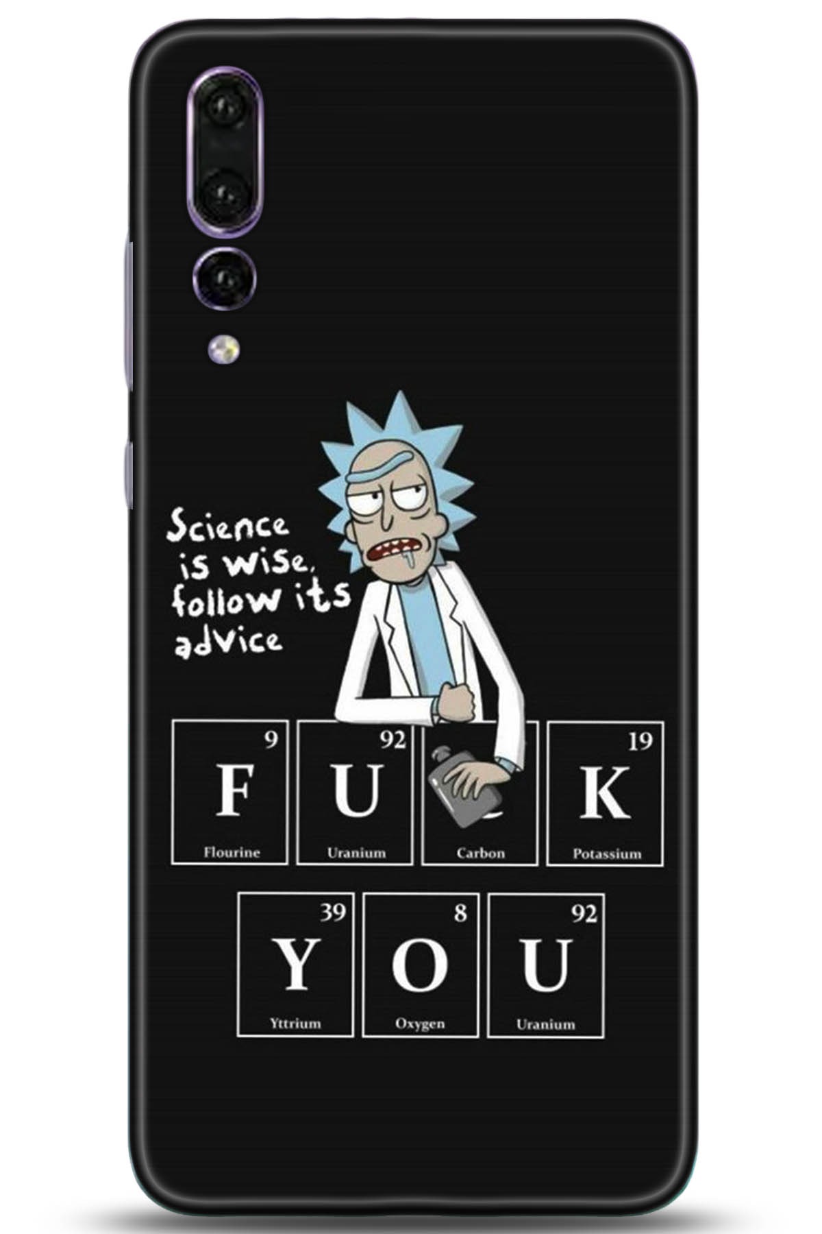 Huawei P20 Pro Uyumlu Kılıf HD Baskılı Kılıf - Followed Institution 5217