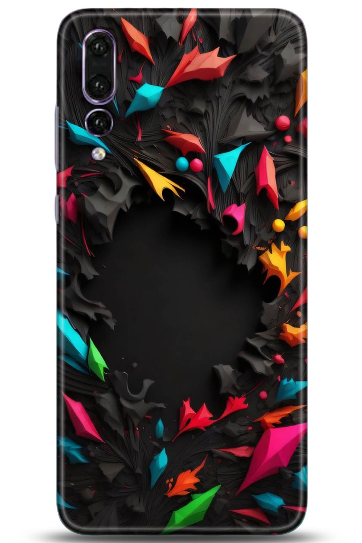 Huawei P20 Pro Uyumlu Kılıf HD Baskılı Kılıf - Followed Institution 5253