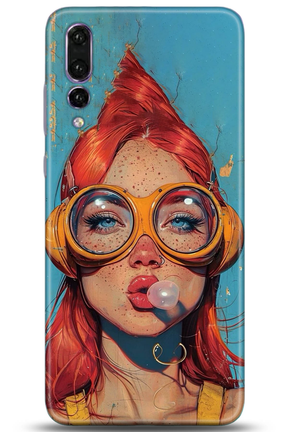 Huawei P20 Pro Uyumlu Kılıf HD Baskılı Kılıf - Followed Institution 5286