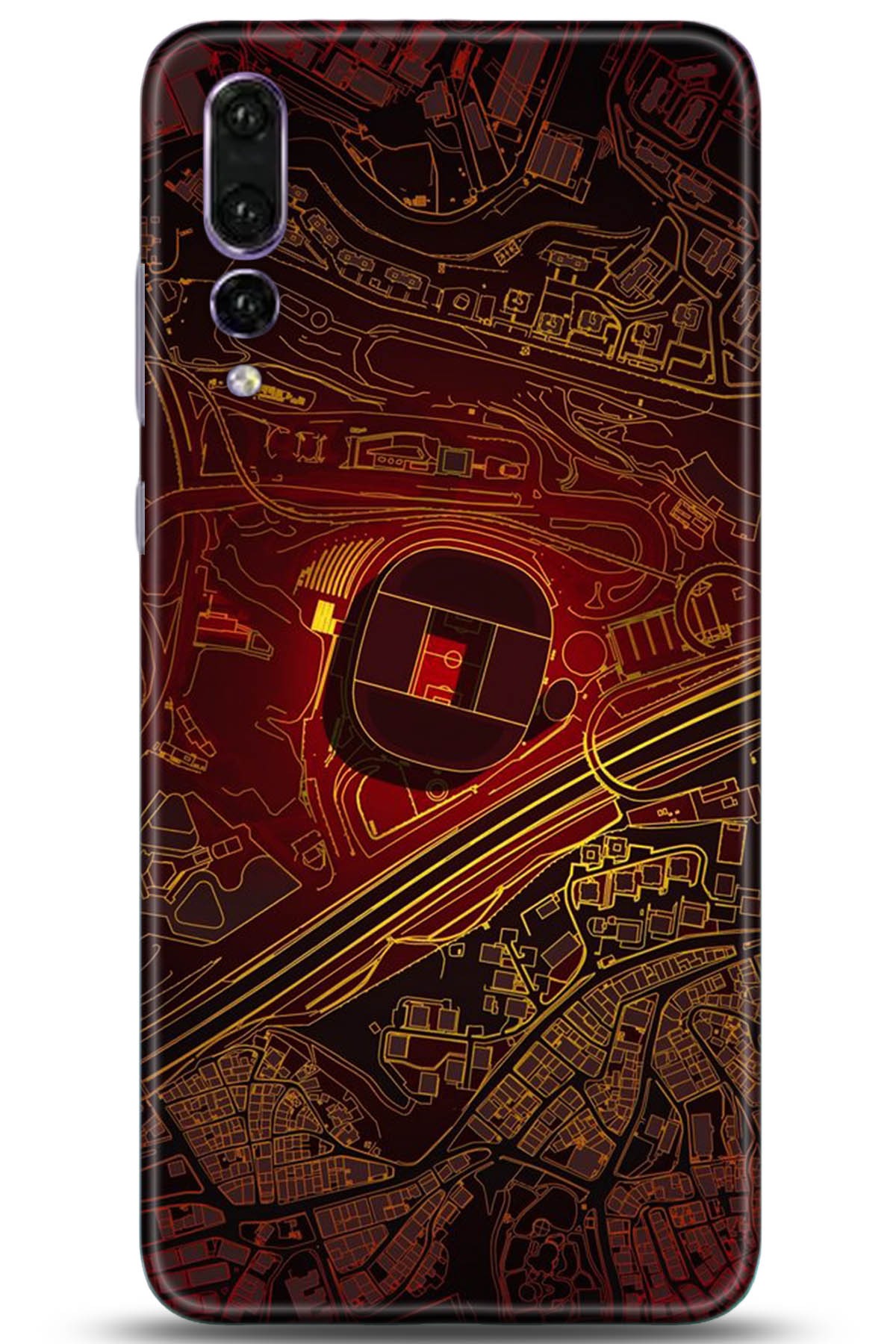 Huawei P20 Pro Uyumlu Kılıf HD Baskılı Kılıf - Followed Institution 5297