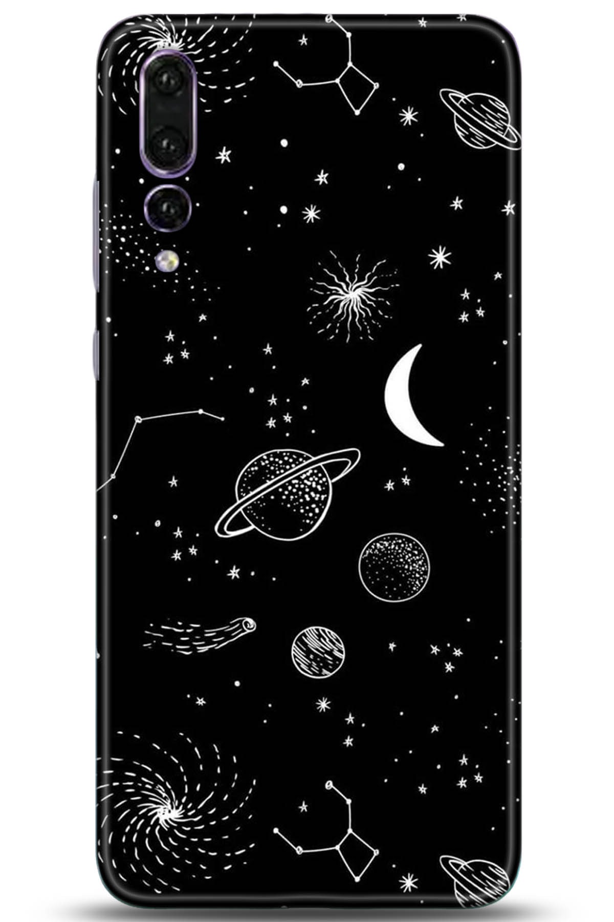Huawei P20 Pro Uyumlu Kılıf HD Baskılı Kılıf - Followed Institution 5302