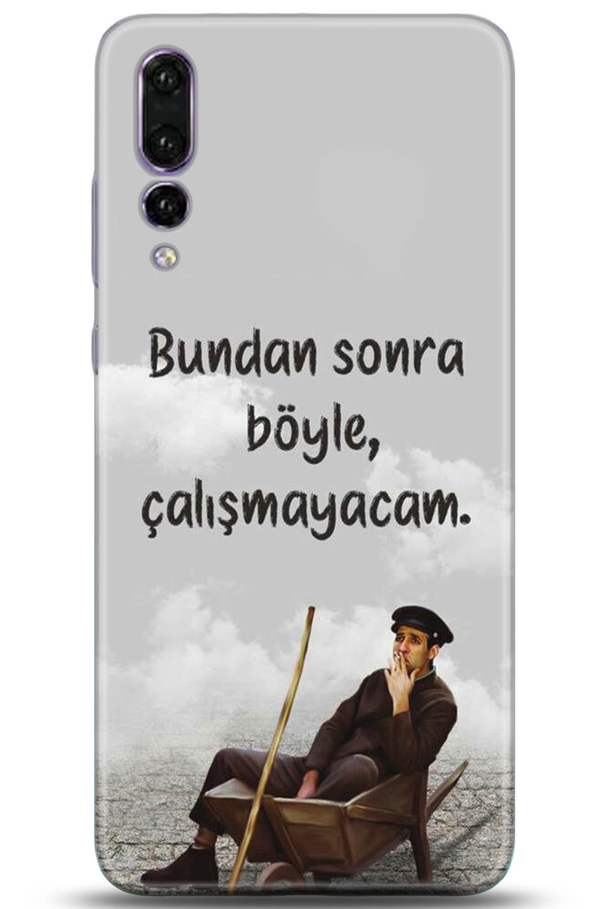 Huawei P20 Pro Uyumlu Kılıf HD Baskılı Kılıf - Followed Institution 5314