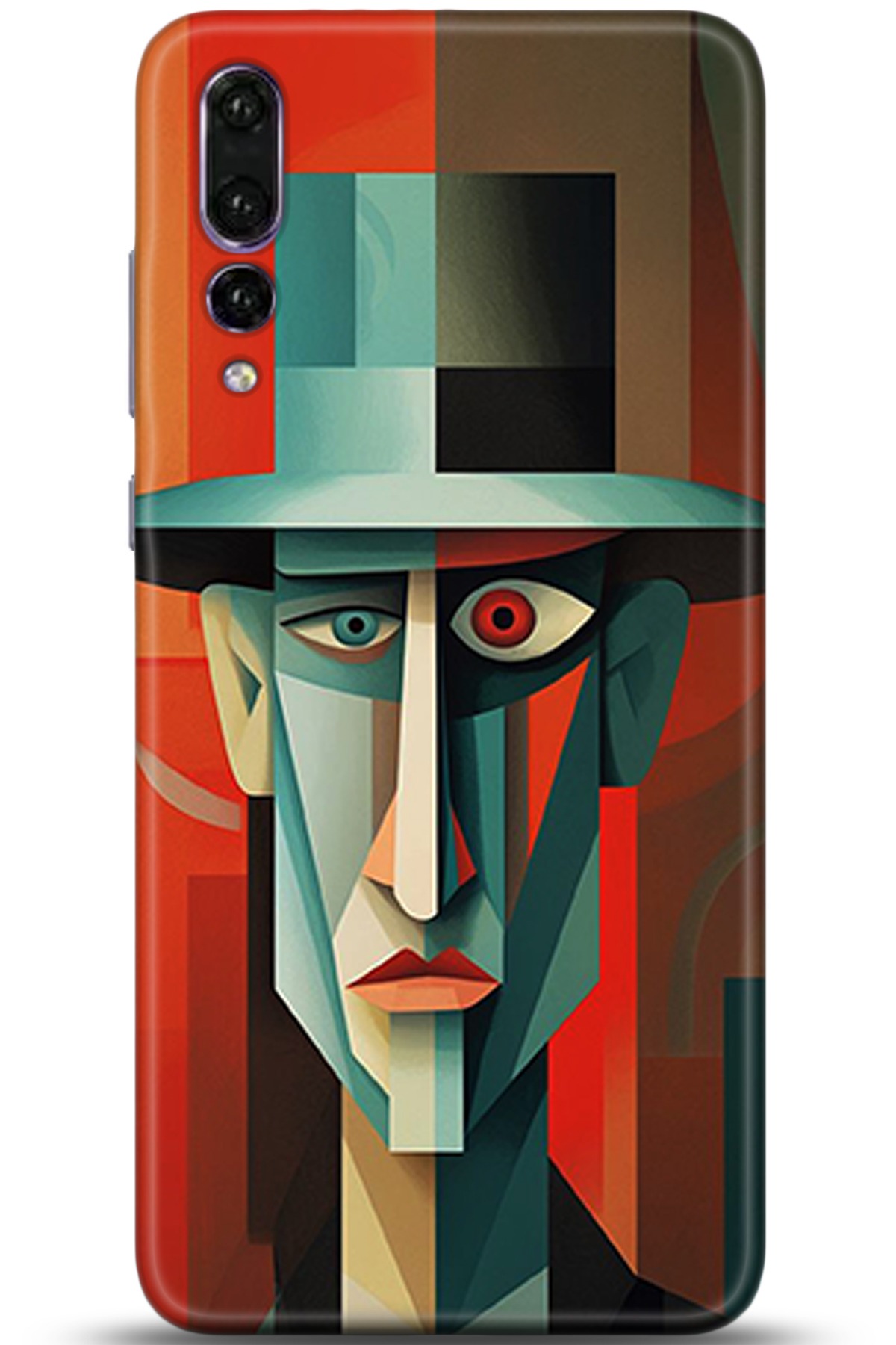 Huawei P20 Pro Uyumlu Kılıf HD Baskılı Kılıf - Followed Institution 5325