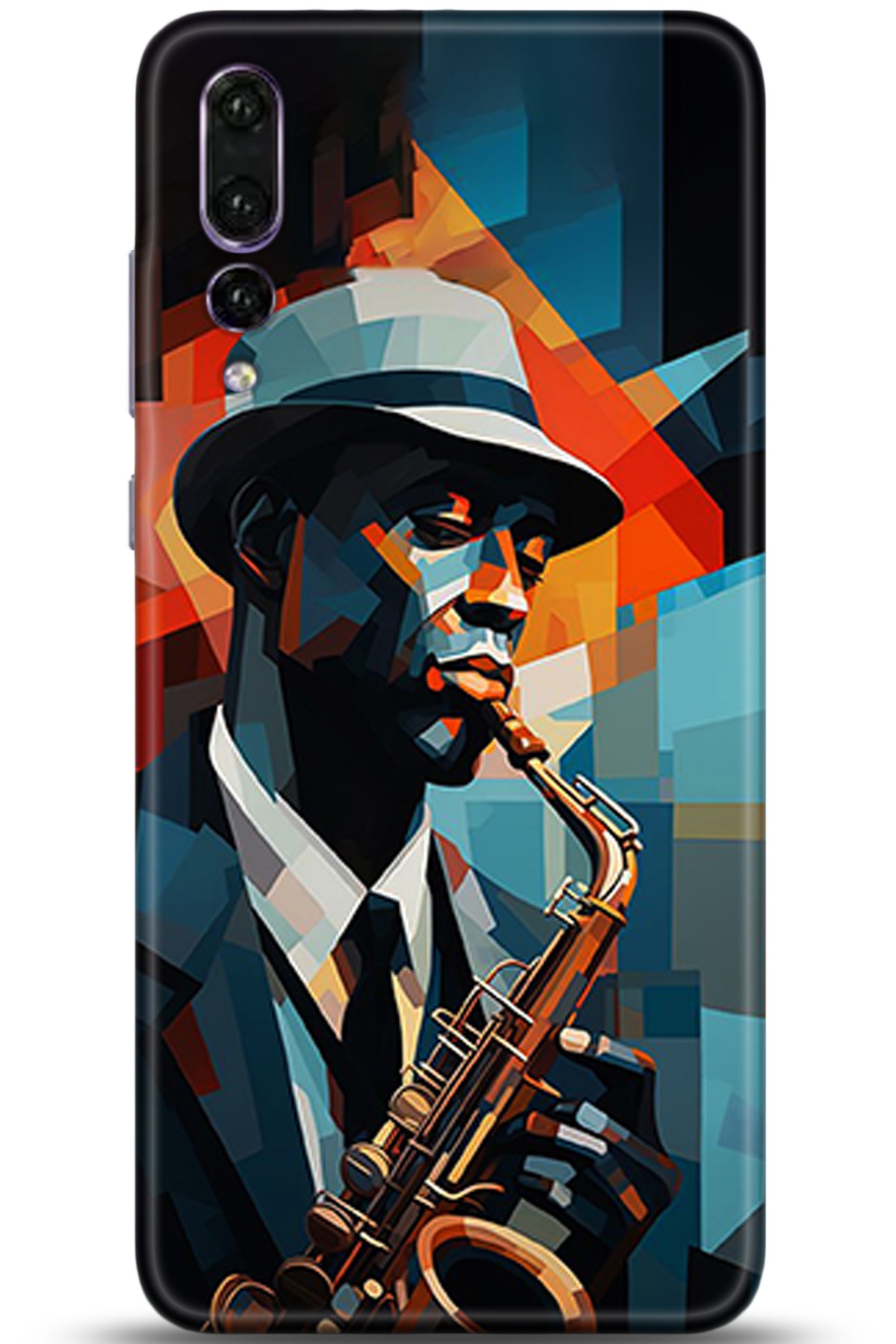 Huawei P20 Pro Uyumlu Kılıf HD Baskılı Kılıf - Followed Institution 5326