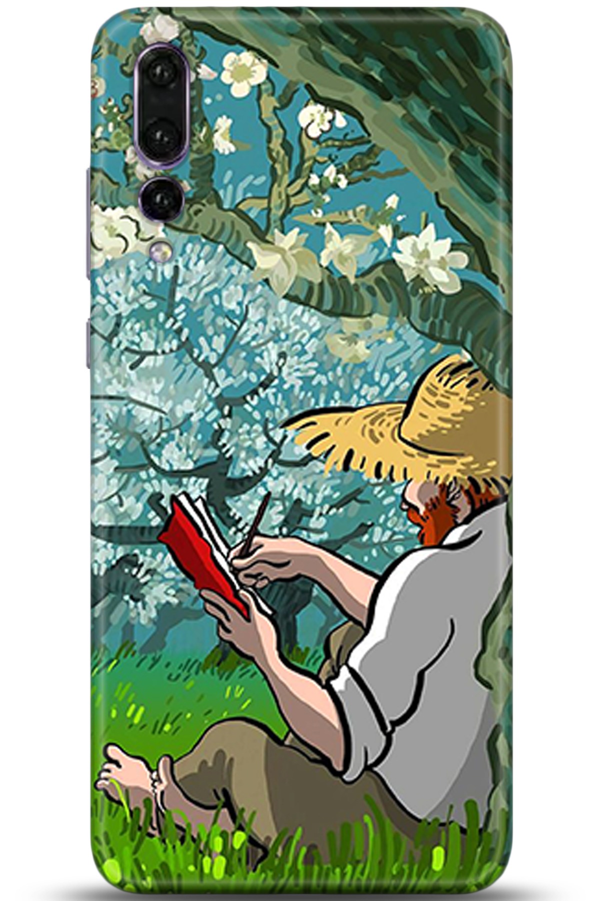 Huawei P20 Pro Uyumlu Kılıf HD Baskılı Kılıf - Followed Institution 5343