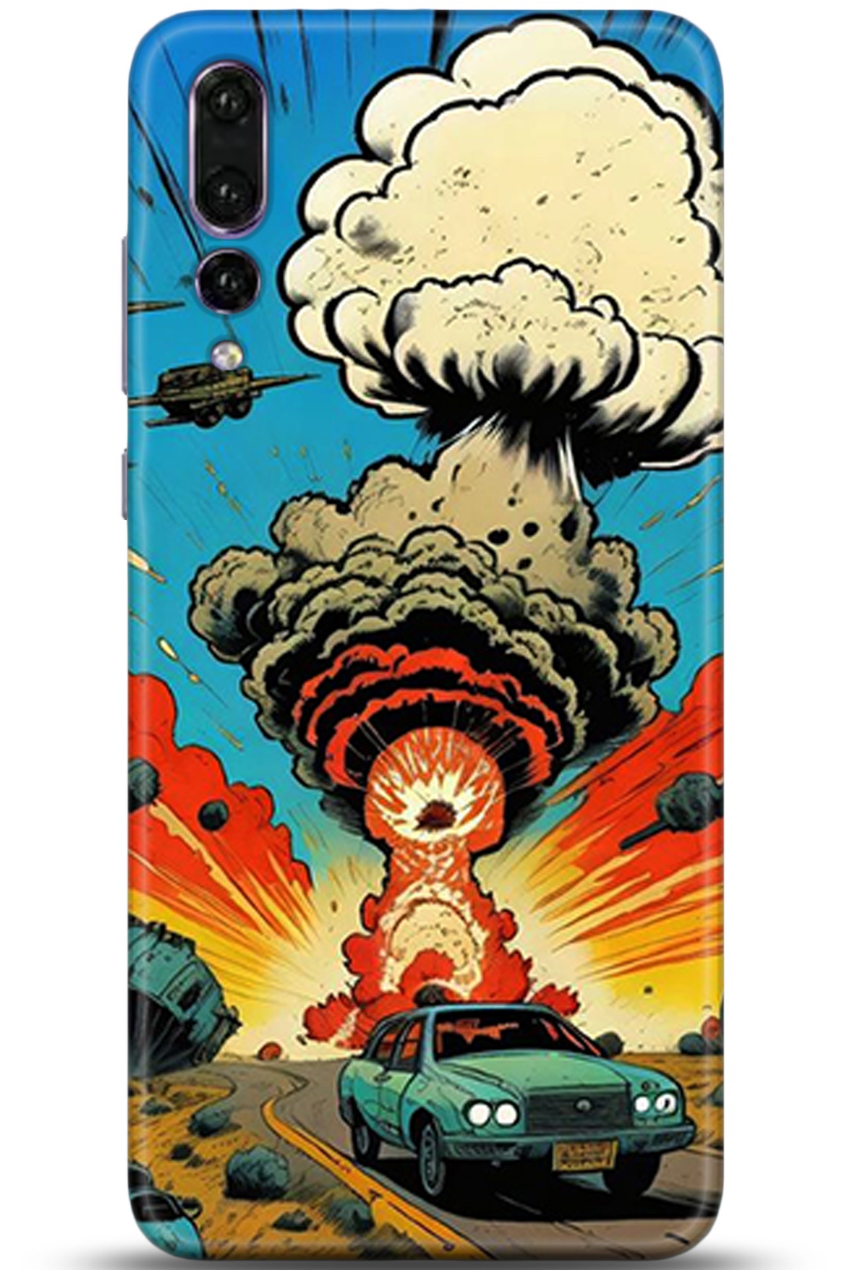 Huawei P20 Pro Uyumlu Kılıf HD Baskılı Kılıf - Followed Institution 5361