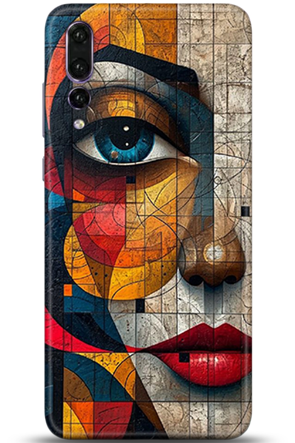 Huawei P20 Pro Uyumlu Kılıf HD Baskılı Kılıf - Followed Institution 5366
