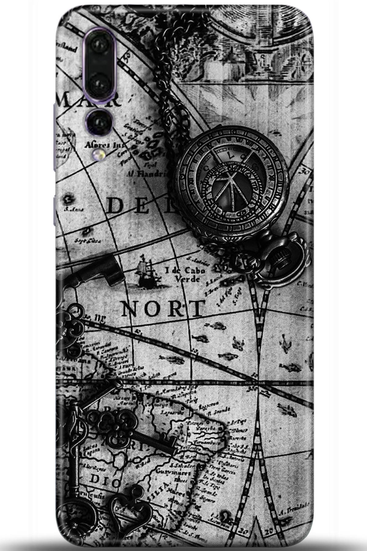 Huawei P20 Pro Uyumlu Kılıf HD Baskılı Kılıf - Followed Institution 5381