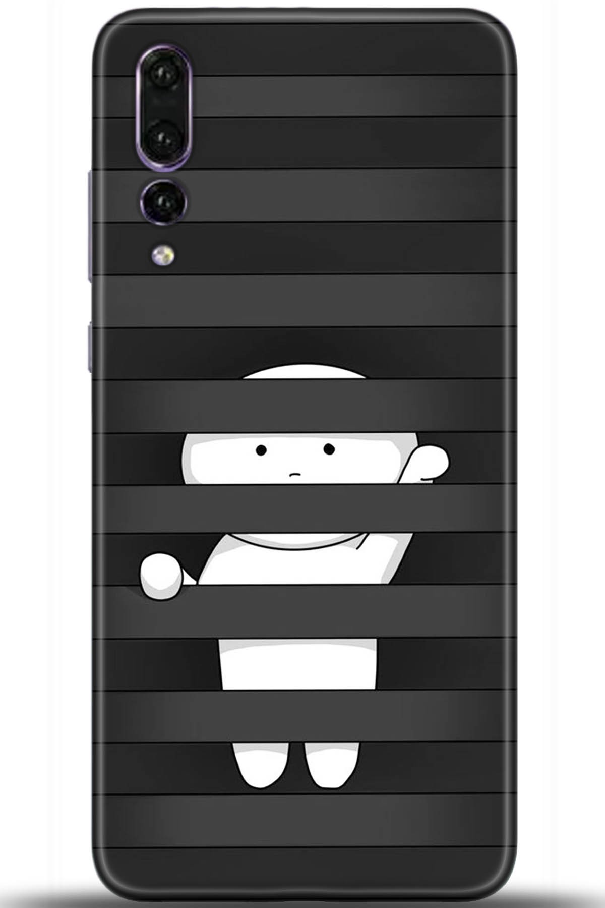 Huawei P20 Pro Uyumlu Kılıf HD Baskılı Kılıf - Followed Institution 5478