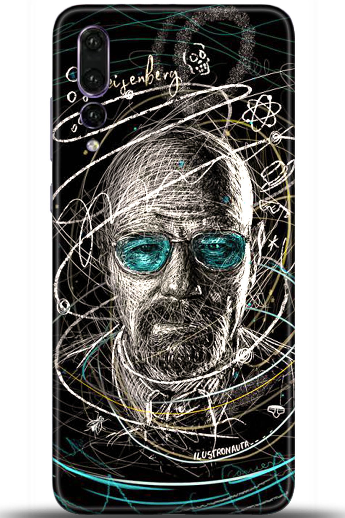 Huawei P20 Pro Uyumlu Kılıf HD Baskılı Kılıf - Followed Institution 5619