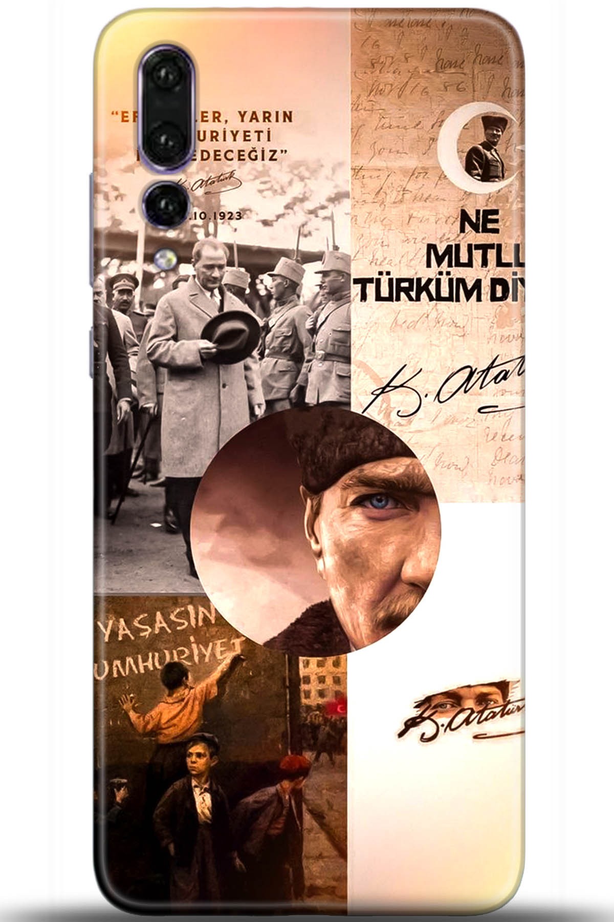 Huawei P20 Pro Uyumlu Kılıf HD Baskılı Kılıf - Followed Institution 5675