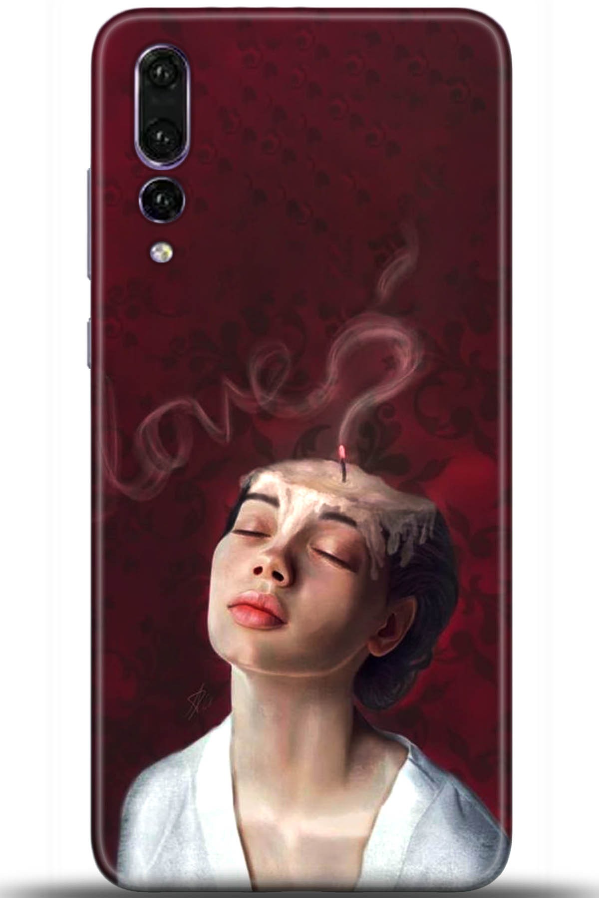 Huawei P20 Pro Uyumlu Kılıf HD Baskılı Kılıf - Followed Institution 5680