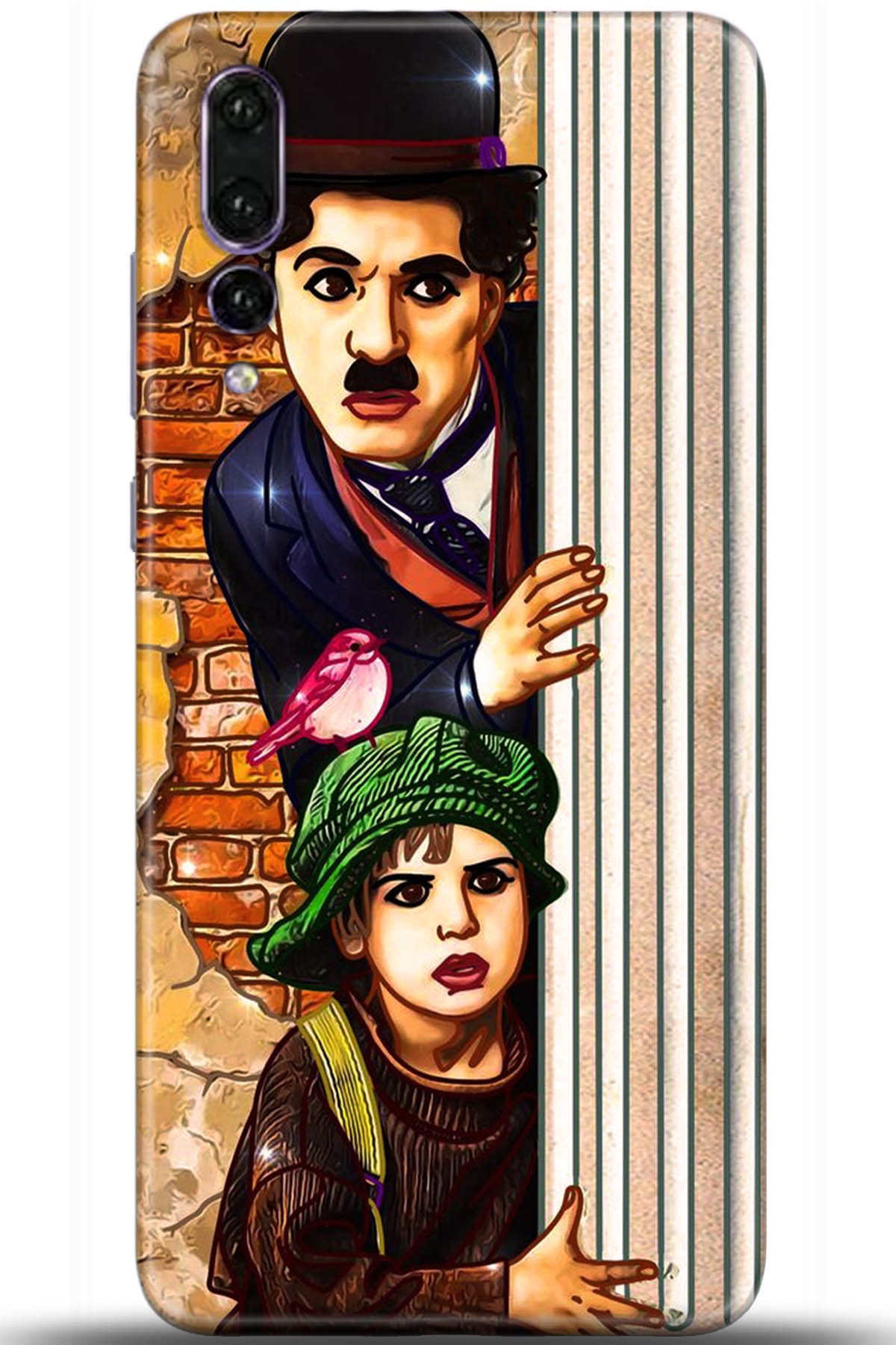 Huawei P20 Pro Uyumlu Kılıf HD Baskılı Kılıf - Followed Institution 5694