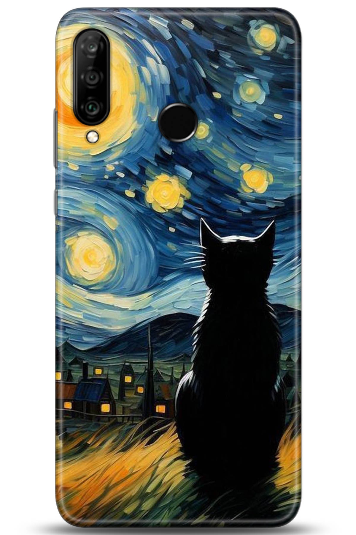 Huawei P30 Lite Uyumlu Kılıf HD Baskılı Kılıf - Followed Institution 5034