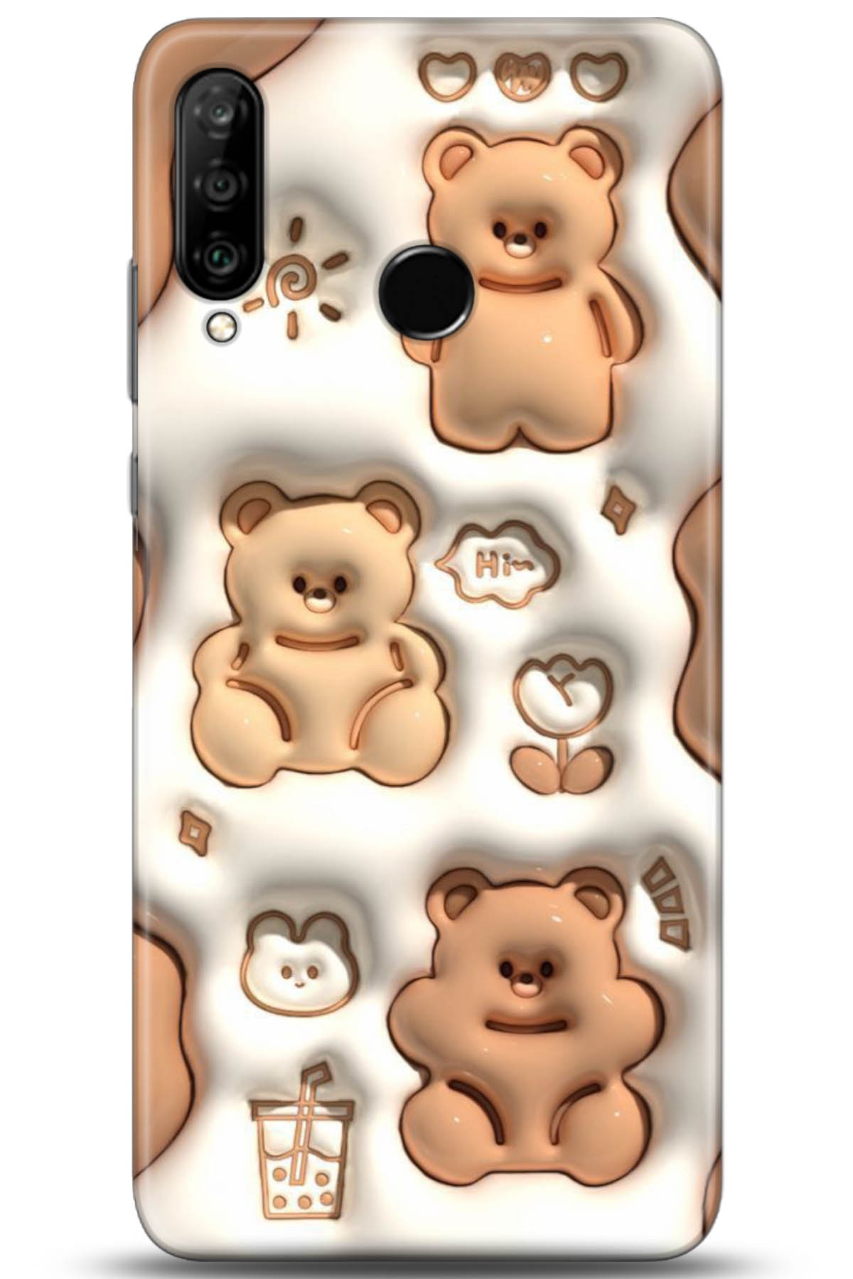 Huawei P30 Lite Uyumlu Kılıf HD Baskılı Kılıf - Followed Institution 5047