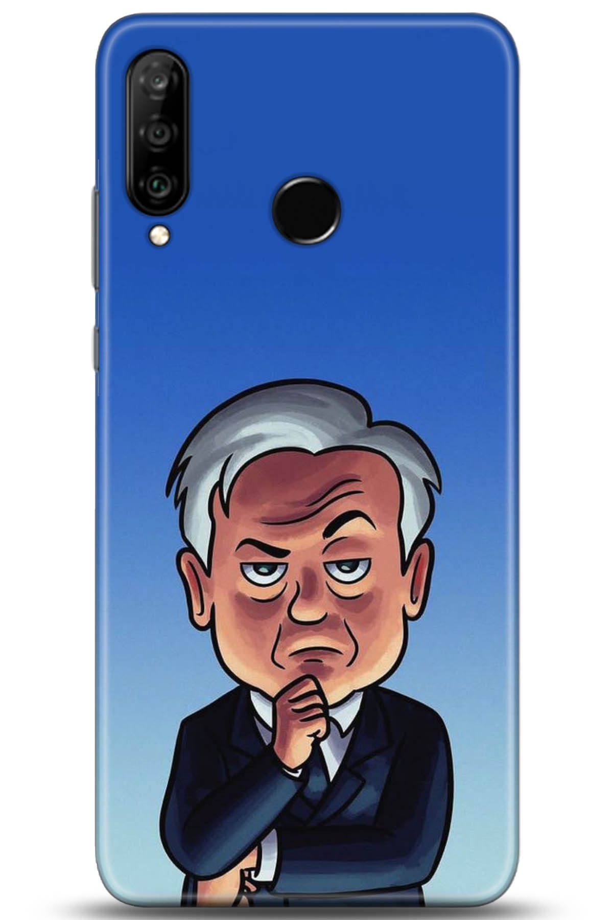 Huawei P30 Lite Uyumlu Kılıf HD Baskılı Kılıf - Followed Institution 5107