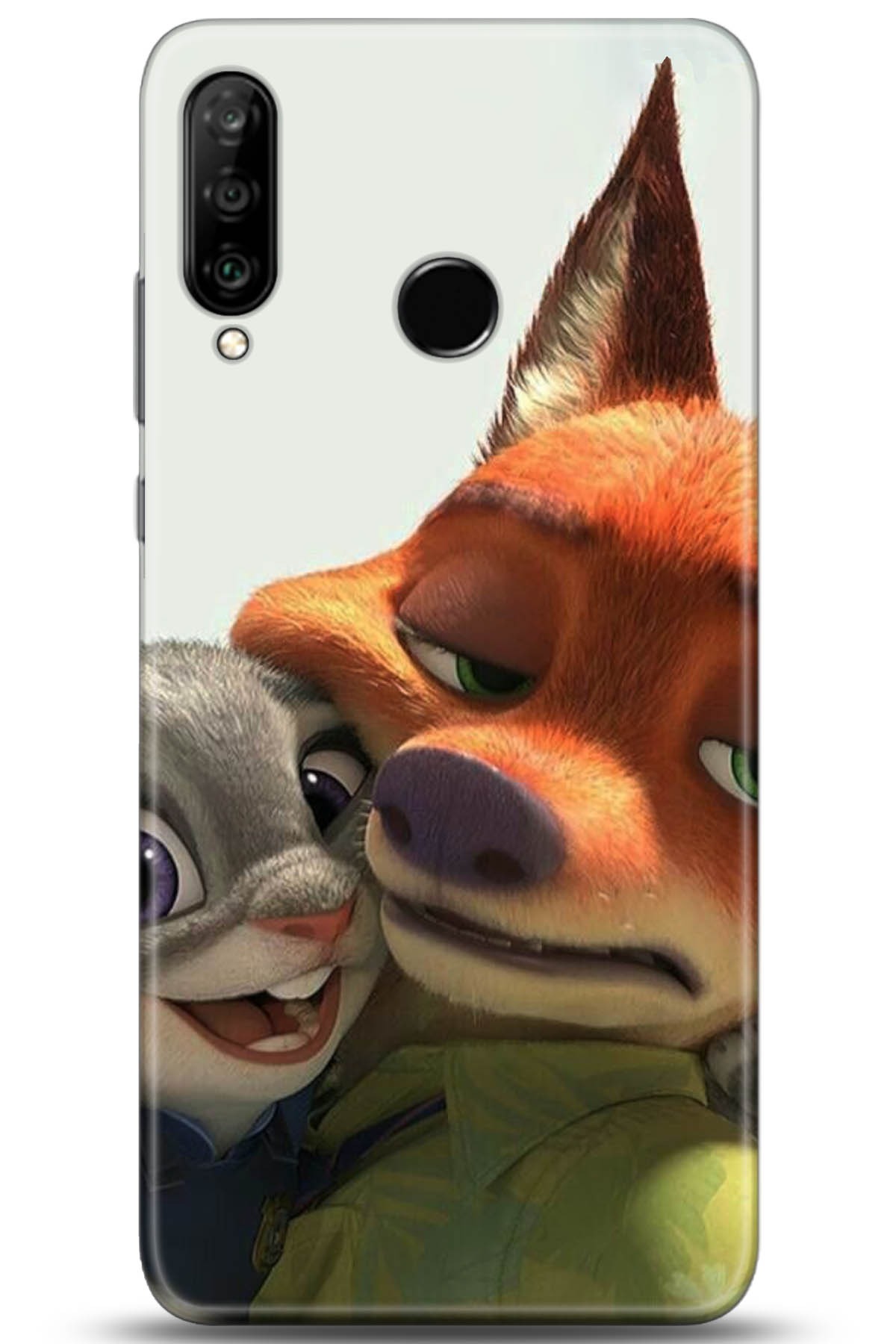 Huawei P30 Lite Uyumlu Kılıf HD Baskılı Kılıf - Followed Institution 5115