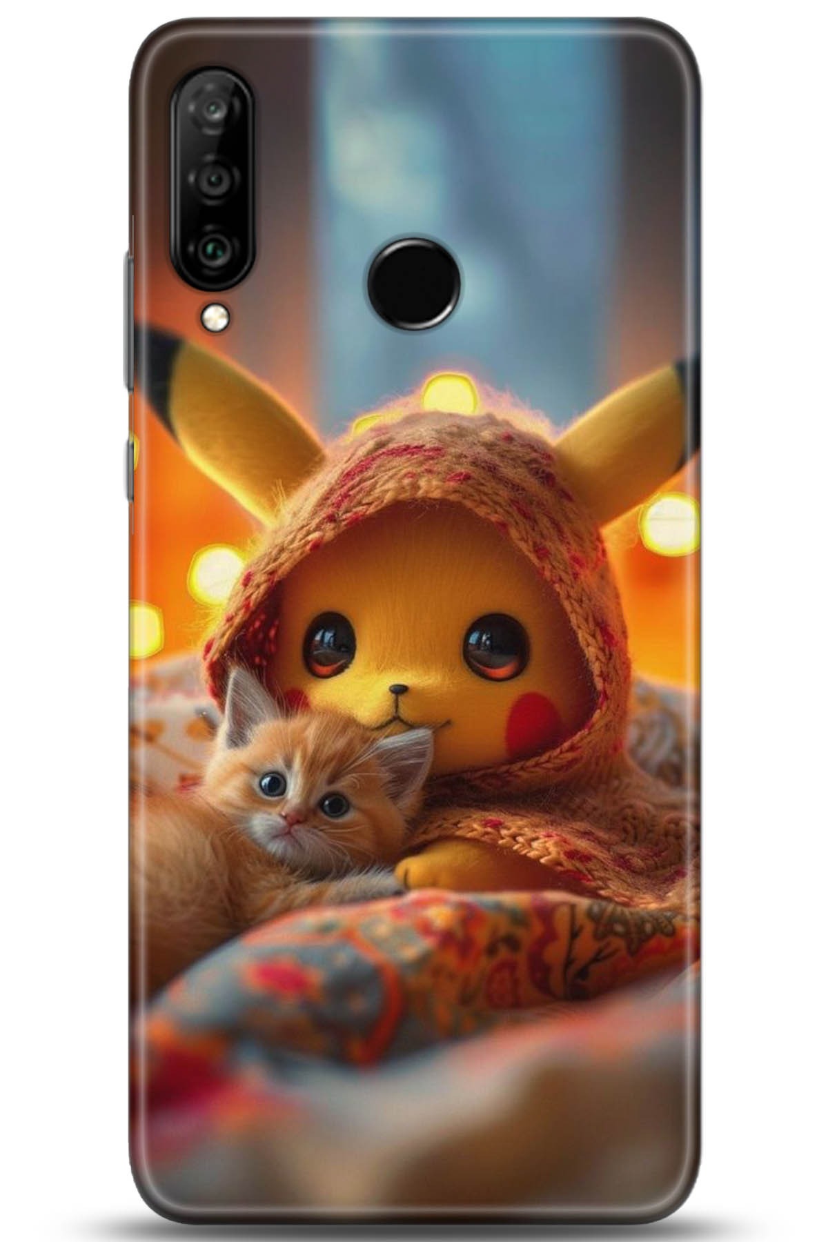 Huawei P30 Lite Uyumlu Kılıf HD Baskılı Kılıf - Followed Institution 5127