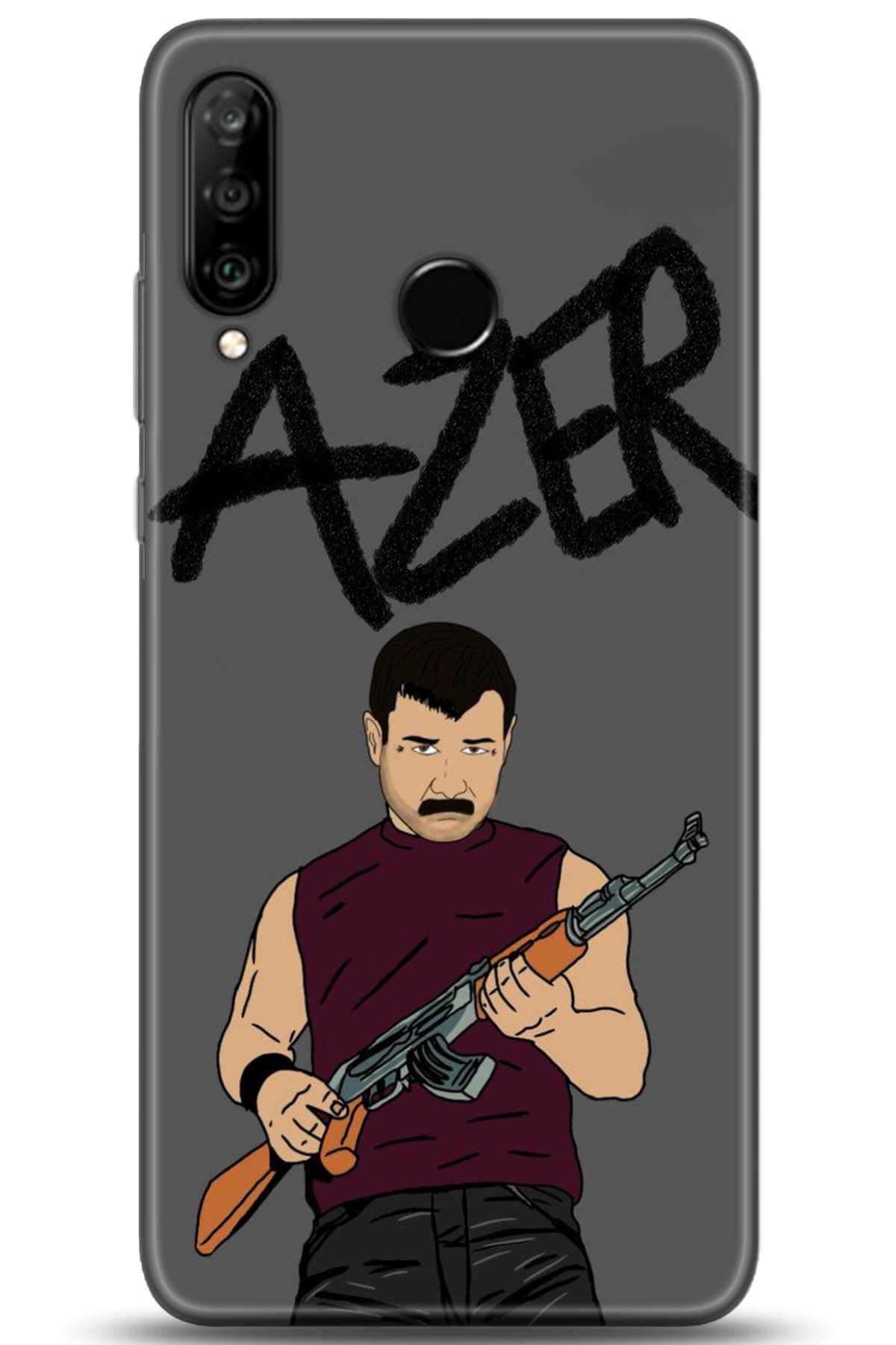 Huawei P30 Lite Uyumlu Kılıf HD Baskılı Kılıf - Followed Institution 5128