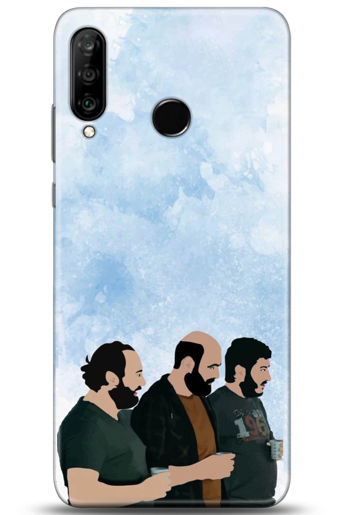 Huawei P30 Lite Uyumlu Kılıf HD Baskılı Kılıf - Followed Institution 5158