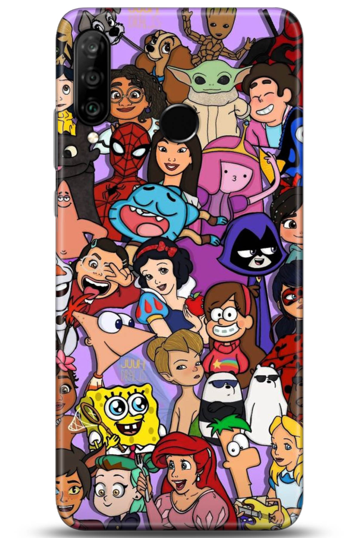 Huawei P30 Lite Uyumlu Kılıf HD Baskılı Kılıf - Followed Institution 5168