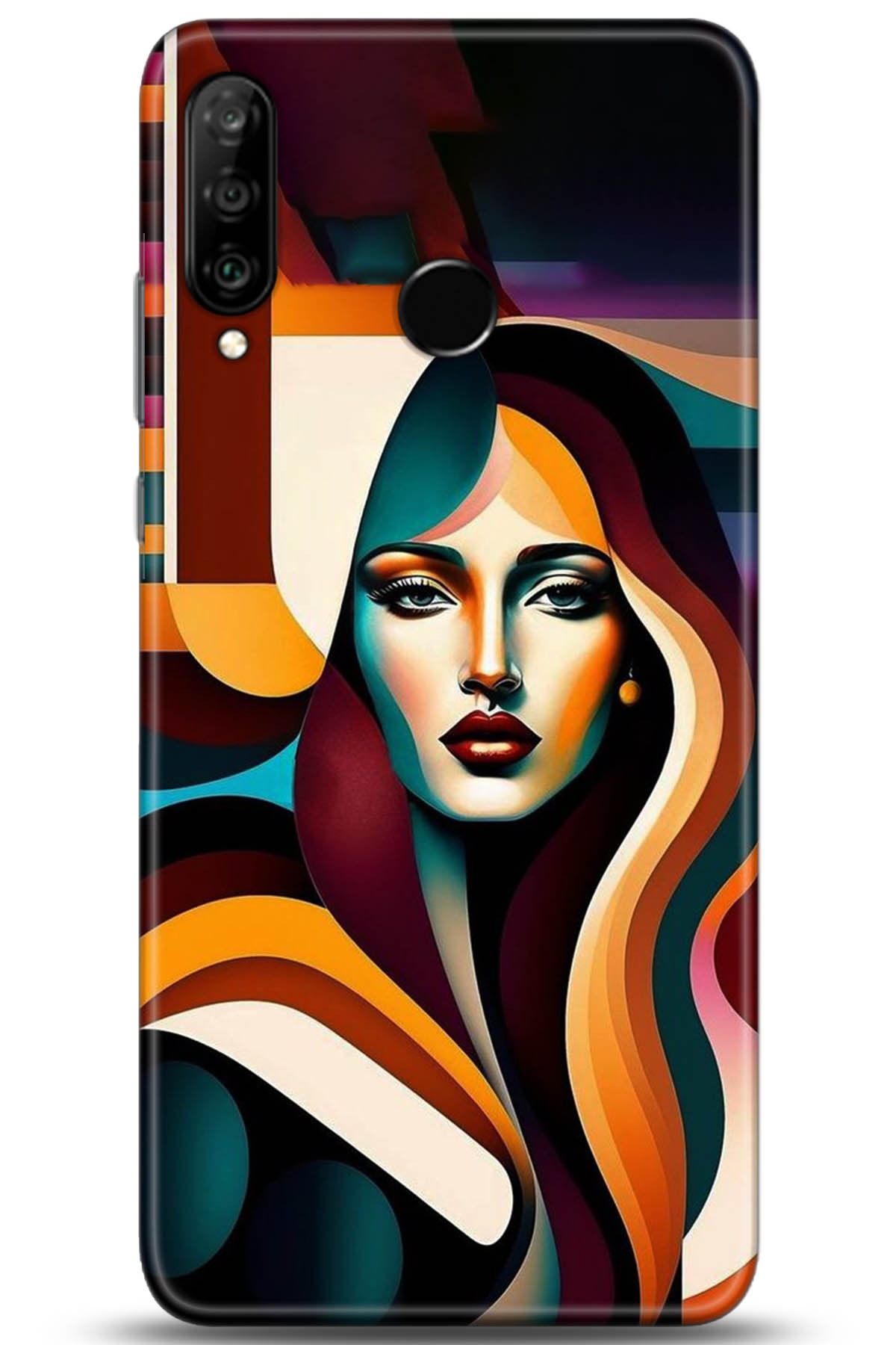 Huawei P30 Lite Uyumlu Kılıf HD Baskılı Kılıf - Followed Institution 5245