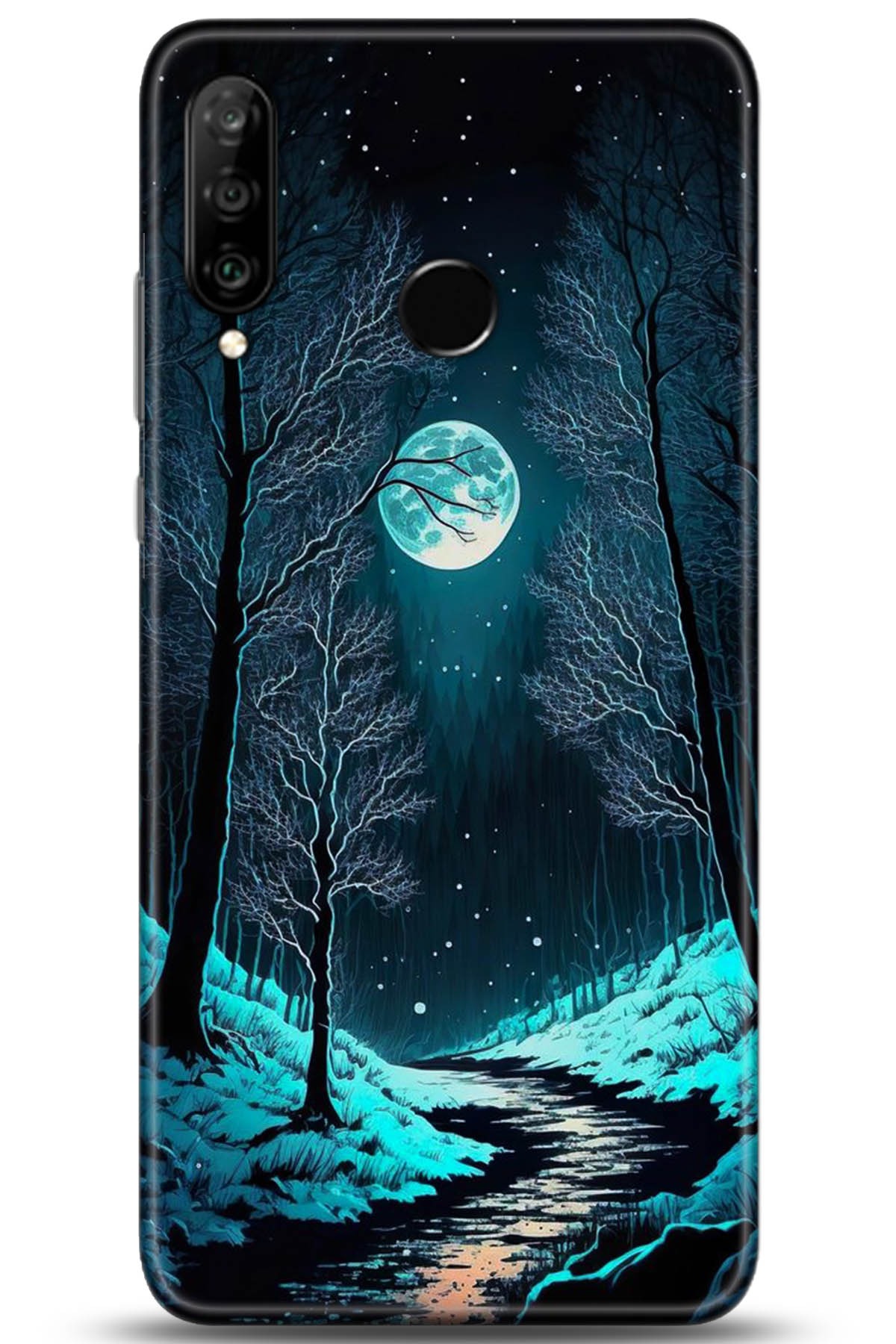 Huawei P30 Lite Uyumlu Kılıf HD Baskılı Kılıf - Followed Institution 5265