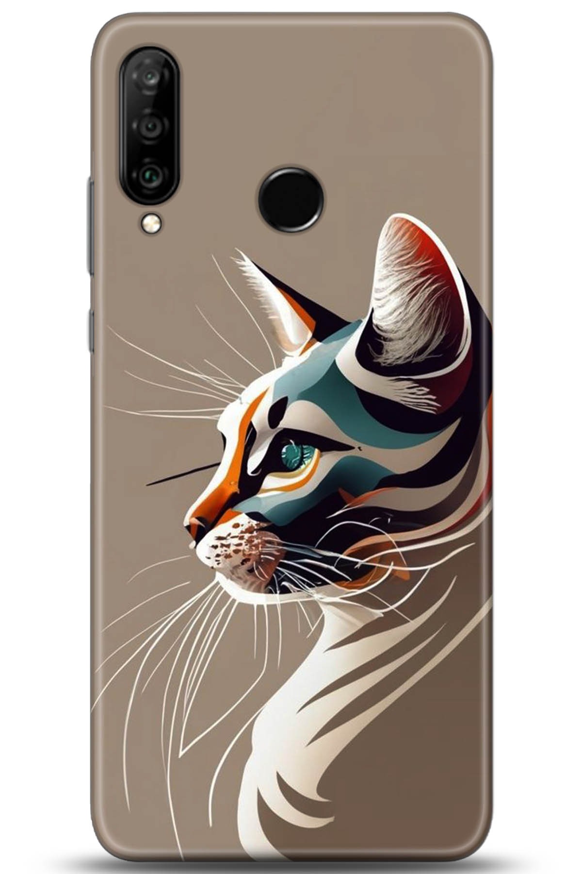 Huawei P30 Lite Uyumlu Kılıf HD Baskılı Kılıf - Followed Institution 5271