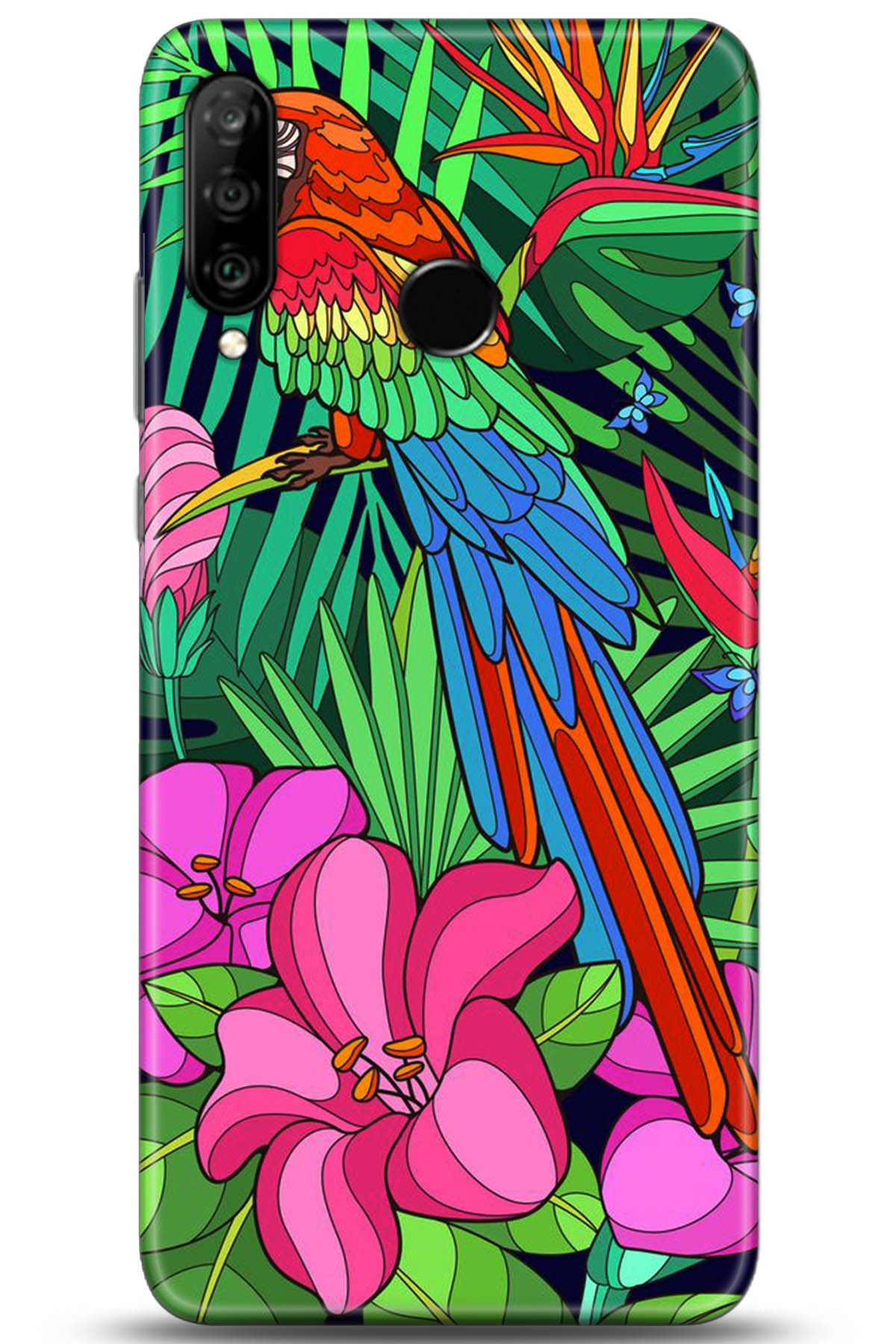 Huawei P30 Lite Uyumlu Kılıf HD Baskılı Kılıf - Followed Institution 5283