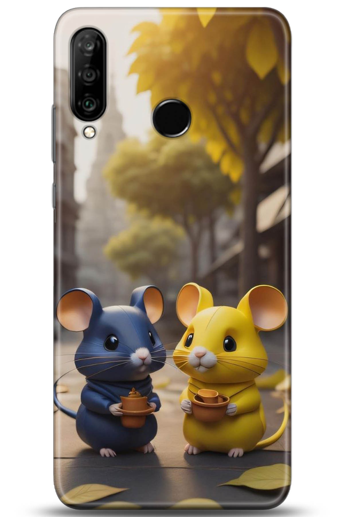 Huawei P30 Lite Uyumlu Kılıf HD Baskılı Kılıf - Followed Institution 5306