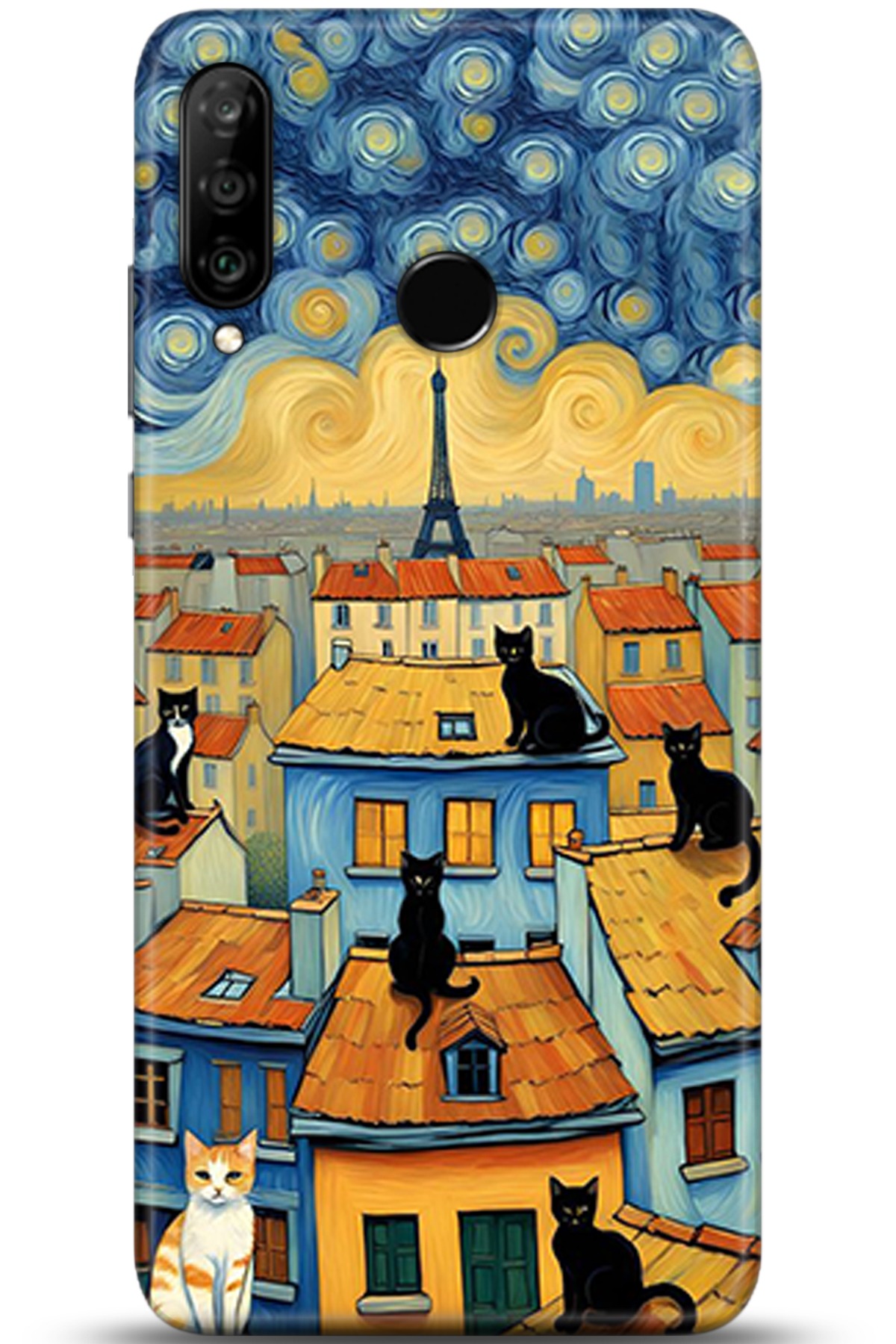 Huawei P30 Lite Uyumlu Kılıf HD Baskılı Kılıf - Followed Institution 5317