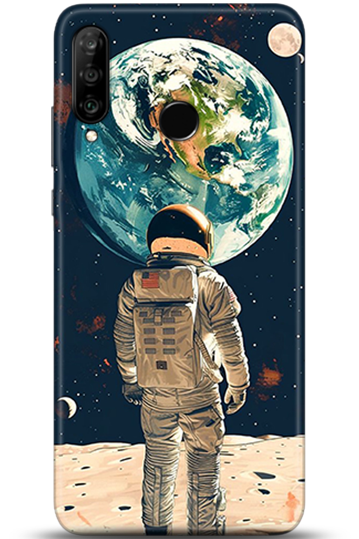 Huawei P30 Lite Uyumlu Kılıf HD Baskılı Kılıf - Followed Institution 5352