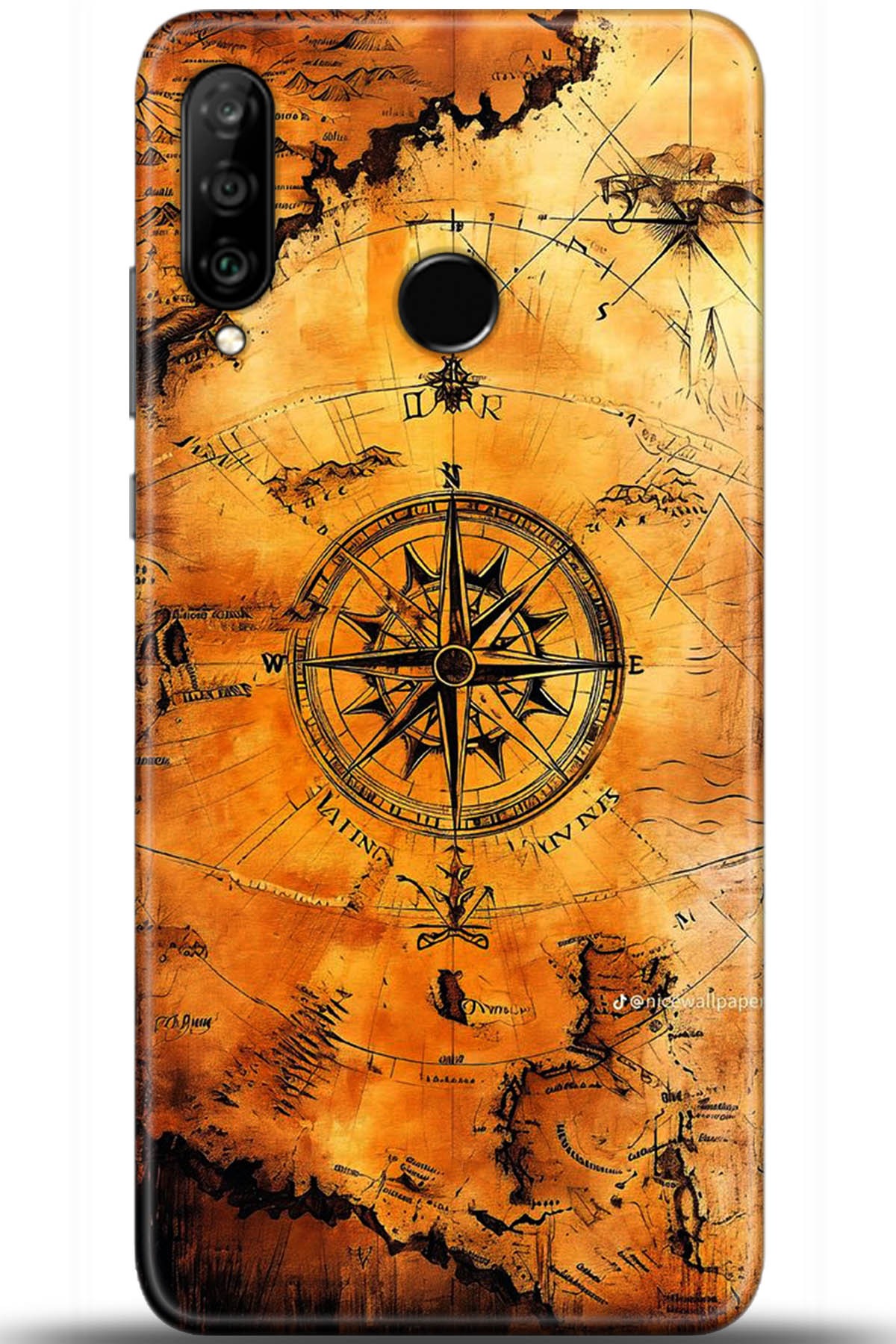 Huawei P30 Lite Uyumlu Kılıf HD Baskılı Kılıf - Followed Institution 5383