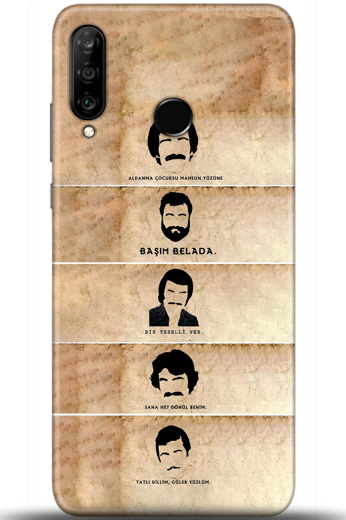 Huawei P30 Lite Uyumlu Kılıf HD Baskılı Kılıf - Followed Institution 5440