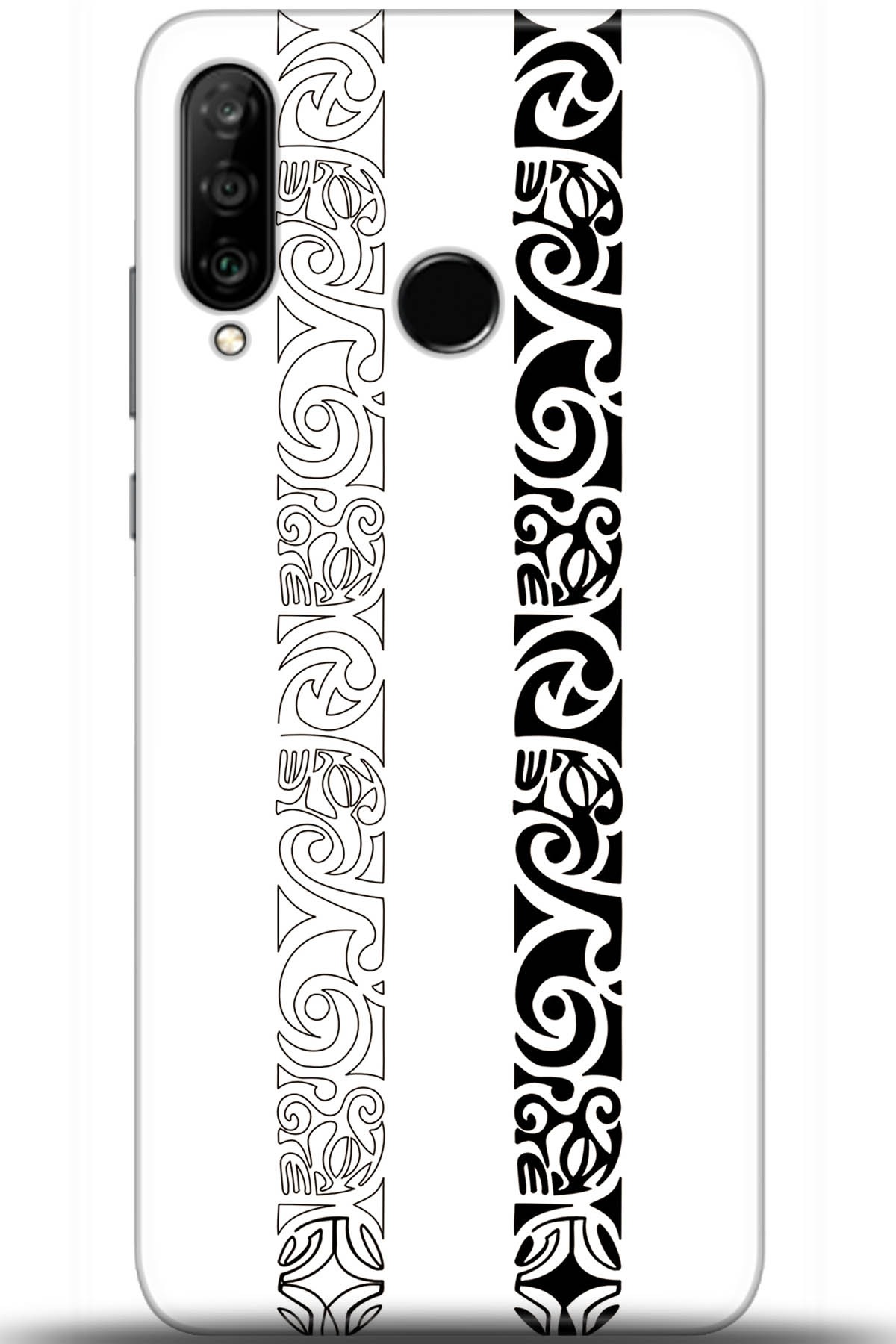 Huawei P30 Lite Uyumlu Kılıf HD Baskılı Kılıf - Followed Institution 5546