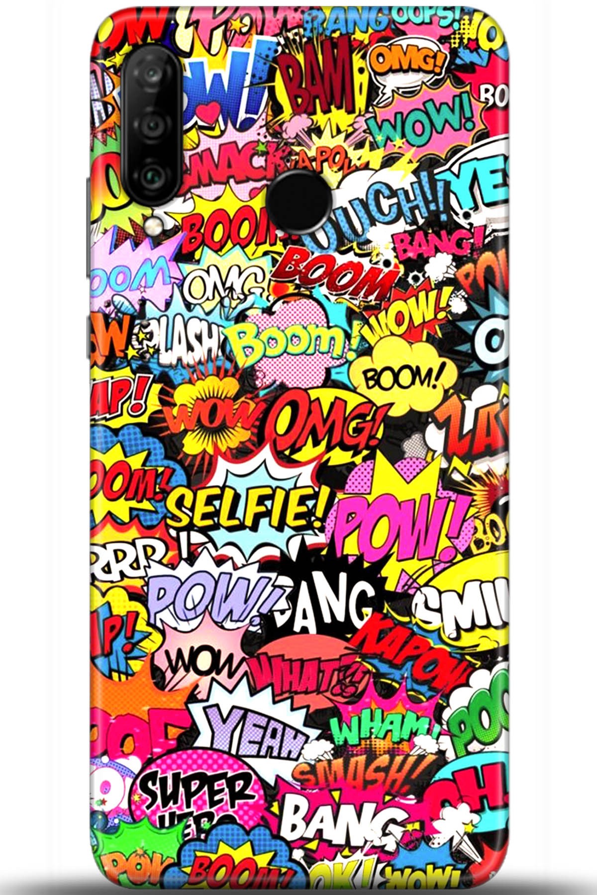 Huawei P30 Lite Uyumlu Kılıf HD Baskılı Kılıf - Followed Institution 5552