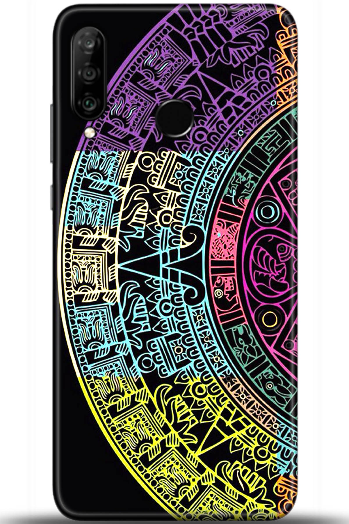 Huawei P30 Lite Uyumlu Kılıf HD Baskılı Kılıf - Followed Institution 5554